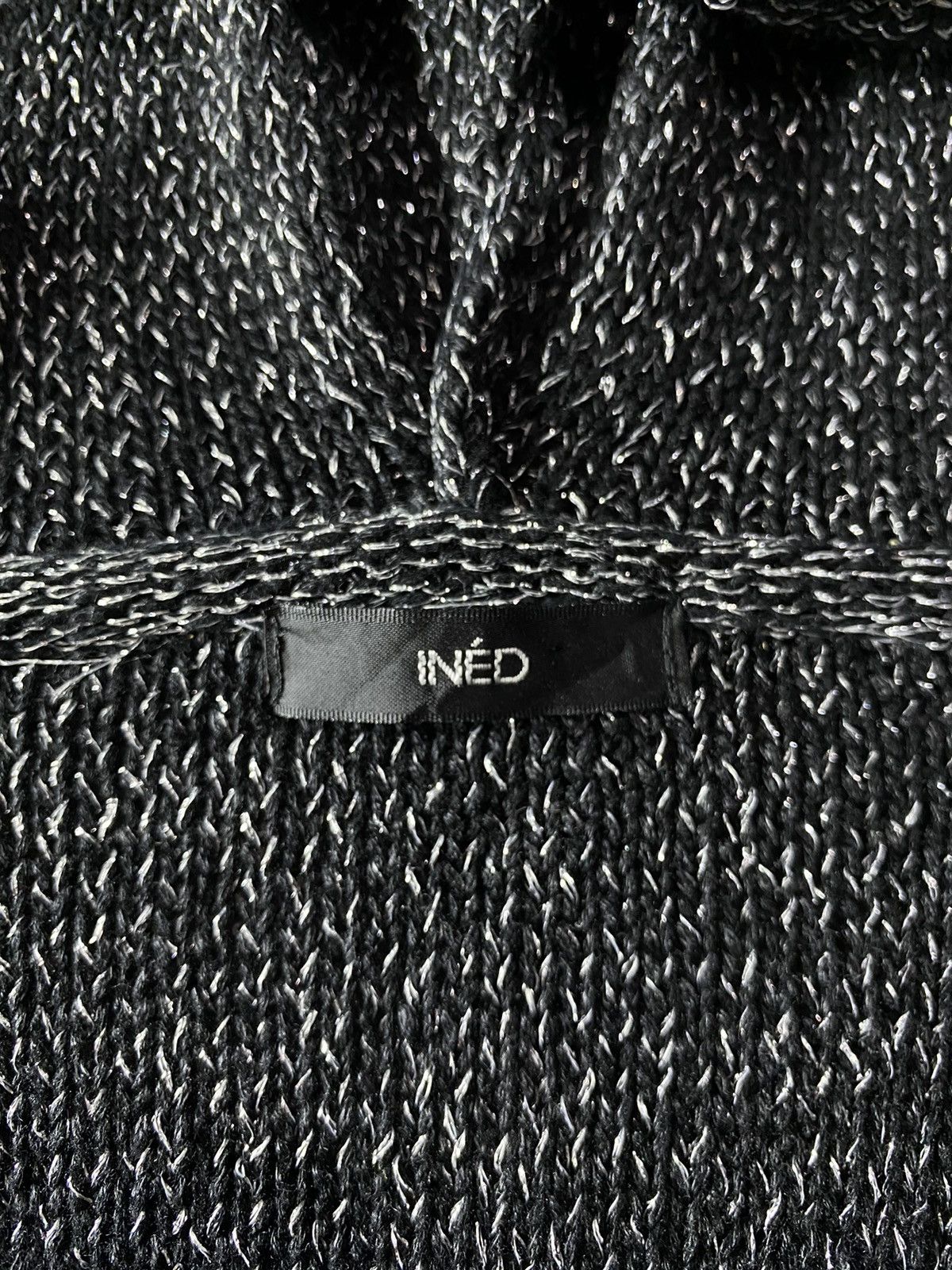 14th Addiction × KMRii × Yasuyuki Ishii Japanese ined knit glitter hoodie ifsixwasnine style Size US M / EU 48-50 / 2 - 8 Thumbnail