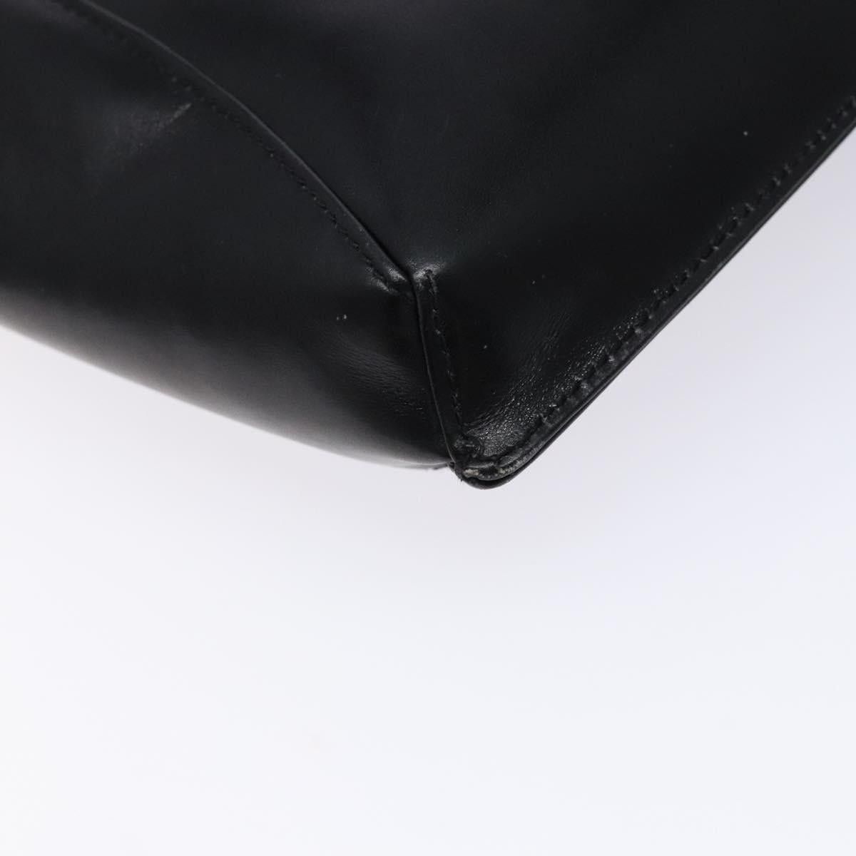 Gucci GUCCI Shoulder Bag Leather Black Gold Size ONE SIZE - 14 Thumbnail