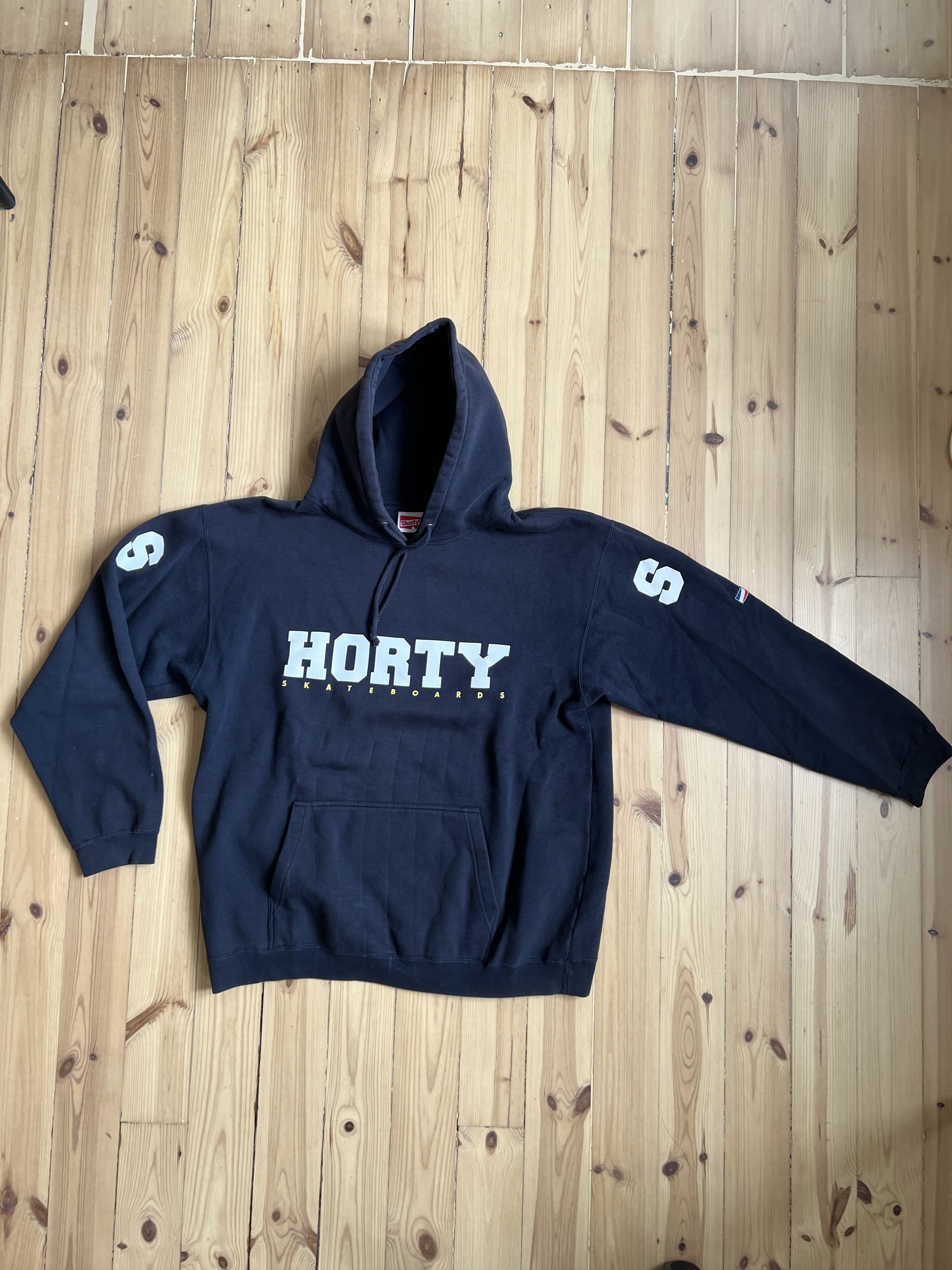 image of Shorty's Hoodie X Early 2000S in Blue, Men's (Size Medium)