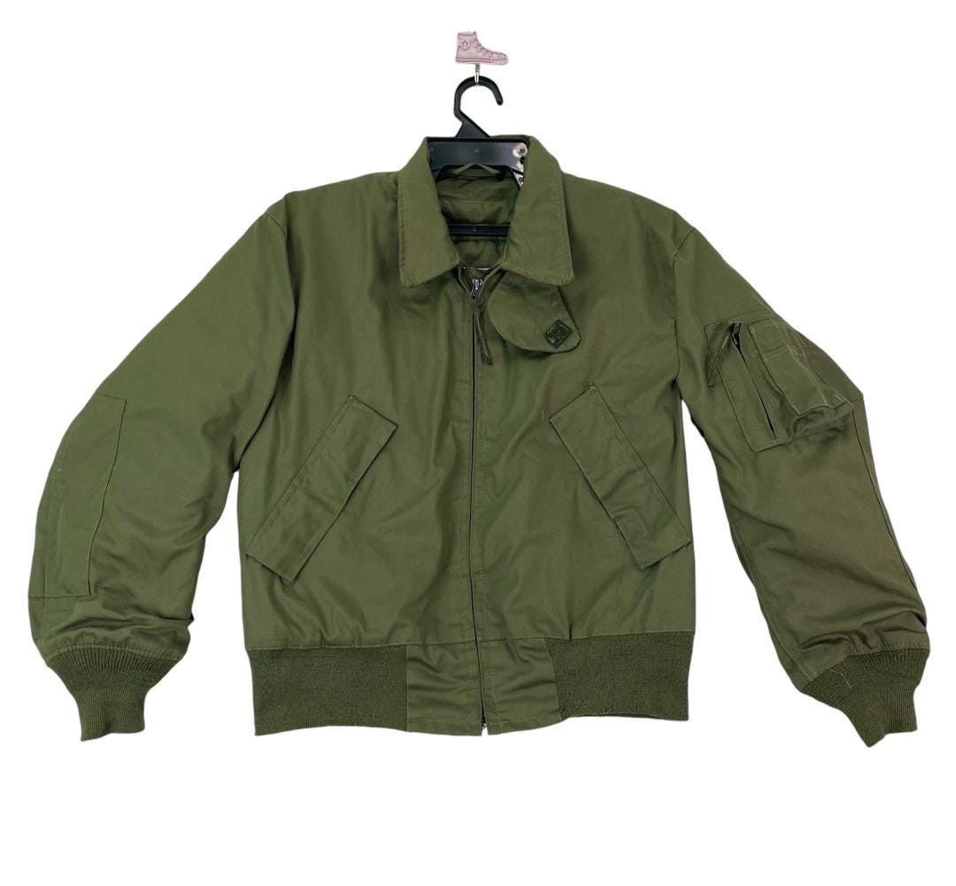 Vintage Vtg 80s Isratex U.S army military flight bomber jacket Size US S / EU 44-46 / 1 - 3 Thumbnail