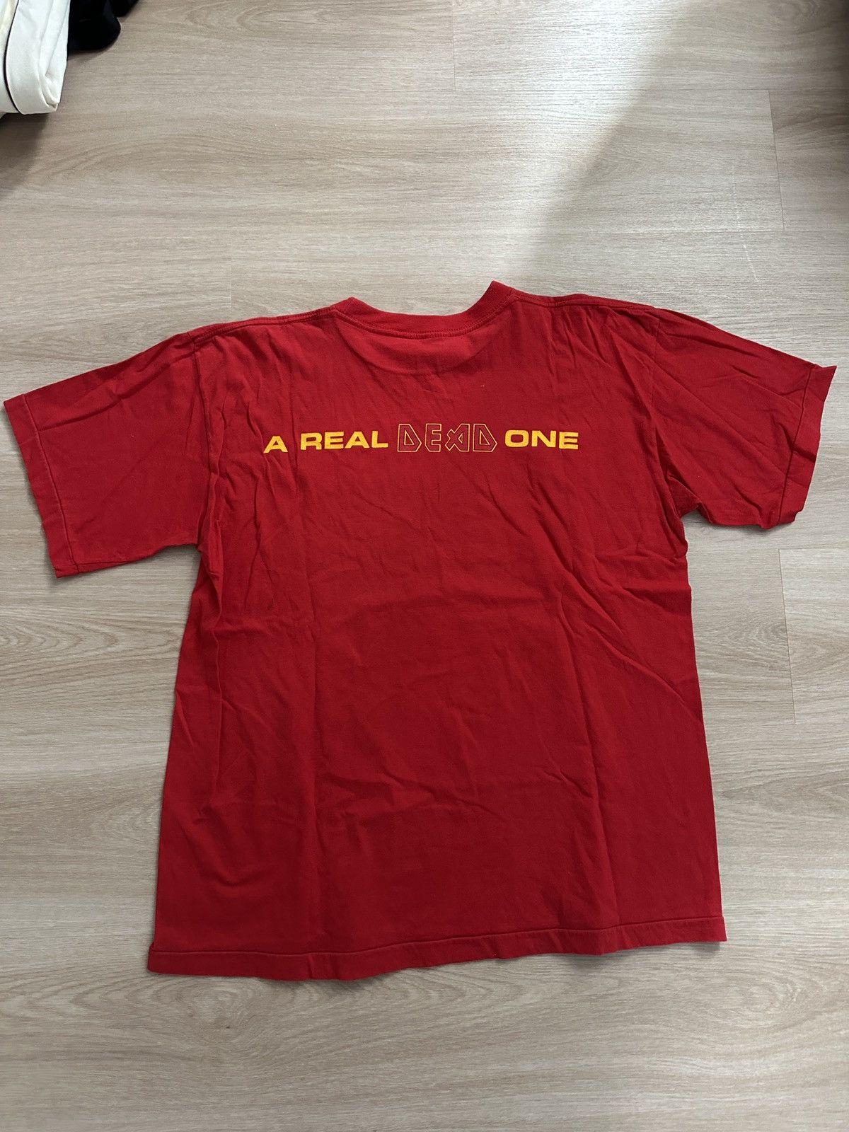 Iron Maiden Iron Maiden Rare Red Vintage T-Shirt 1993 A real dead one Size US XL / EU 56 / 4 - 8 Thumbnail
