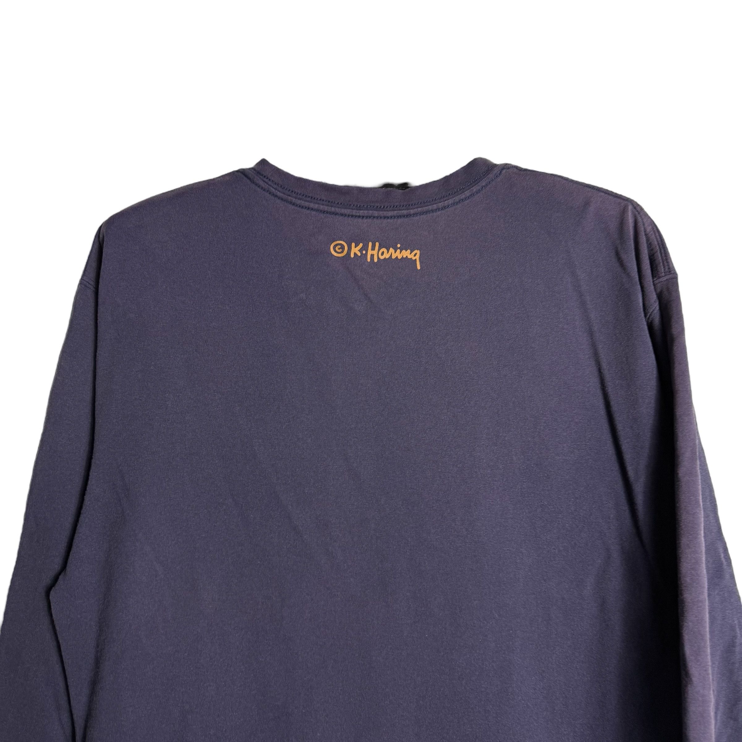Keith Haring 🔥RARE🔥Uniqlo x Keith Haring Spell Out Long Sleeve T-shirt Size US L / EU 52-54 / 3 - 4 Thumbnail