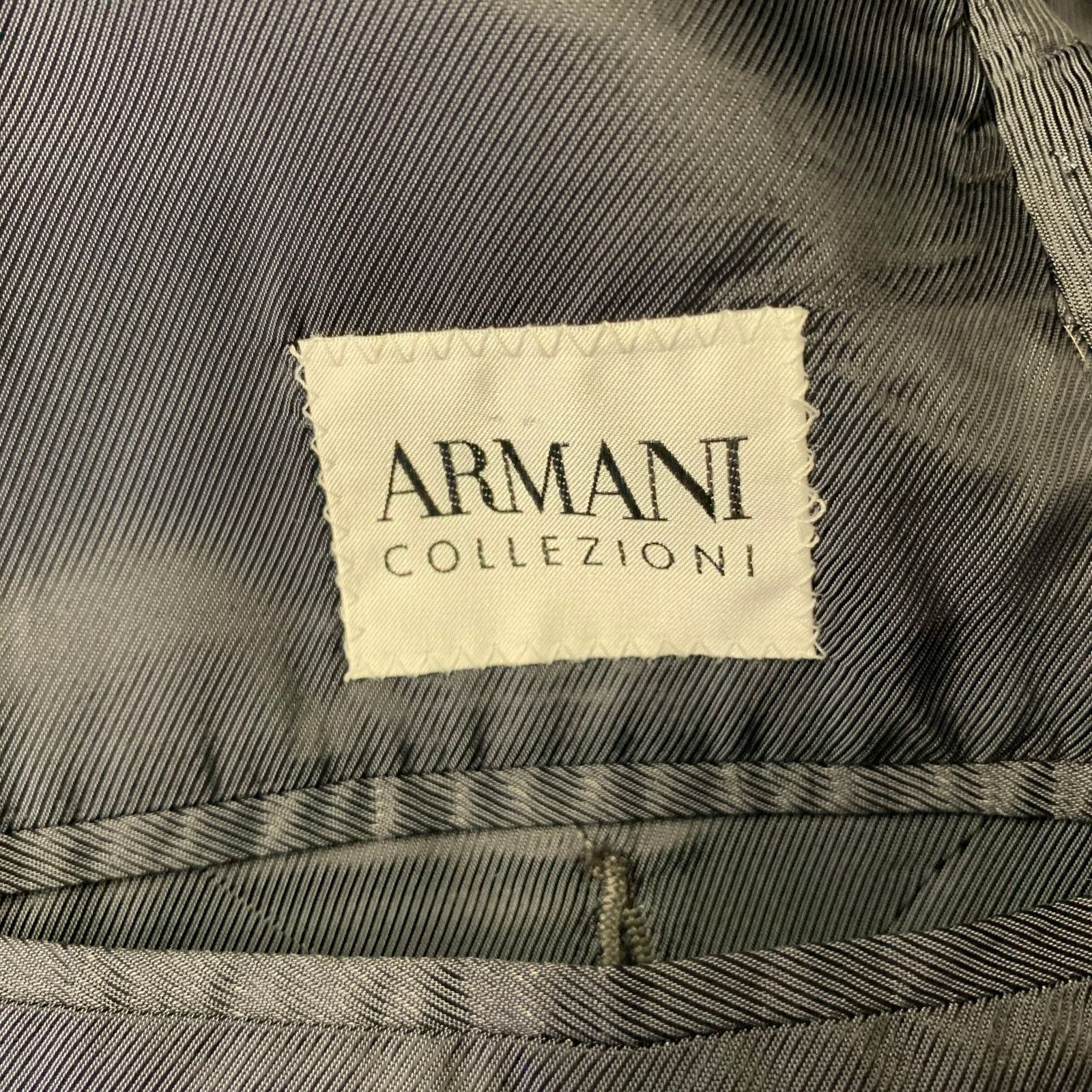 Armani Collezioni ARMANI COLLEZIONI 38 Brown Corduroy Cotton Rayon Sport Coat Size 38R - 7 Thumbnail