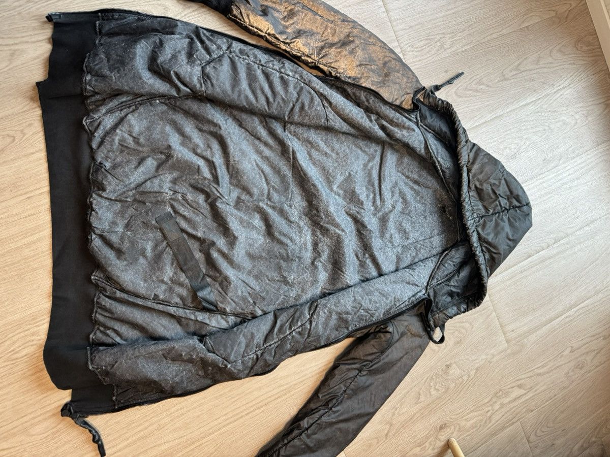 Isaac Sellam Experience Isaac Sellam Reflective Long Hooded Puffer – Metallic Black Size US M / EU 48-50 / 2 - 11 Thumbnail