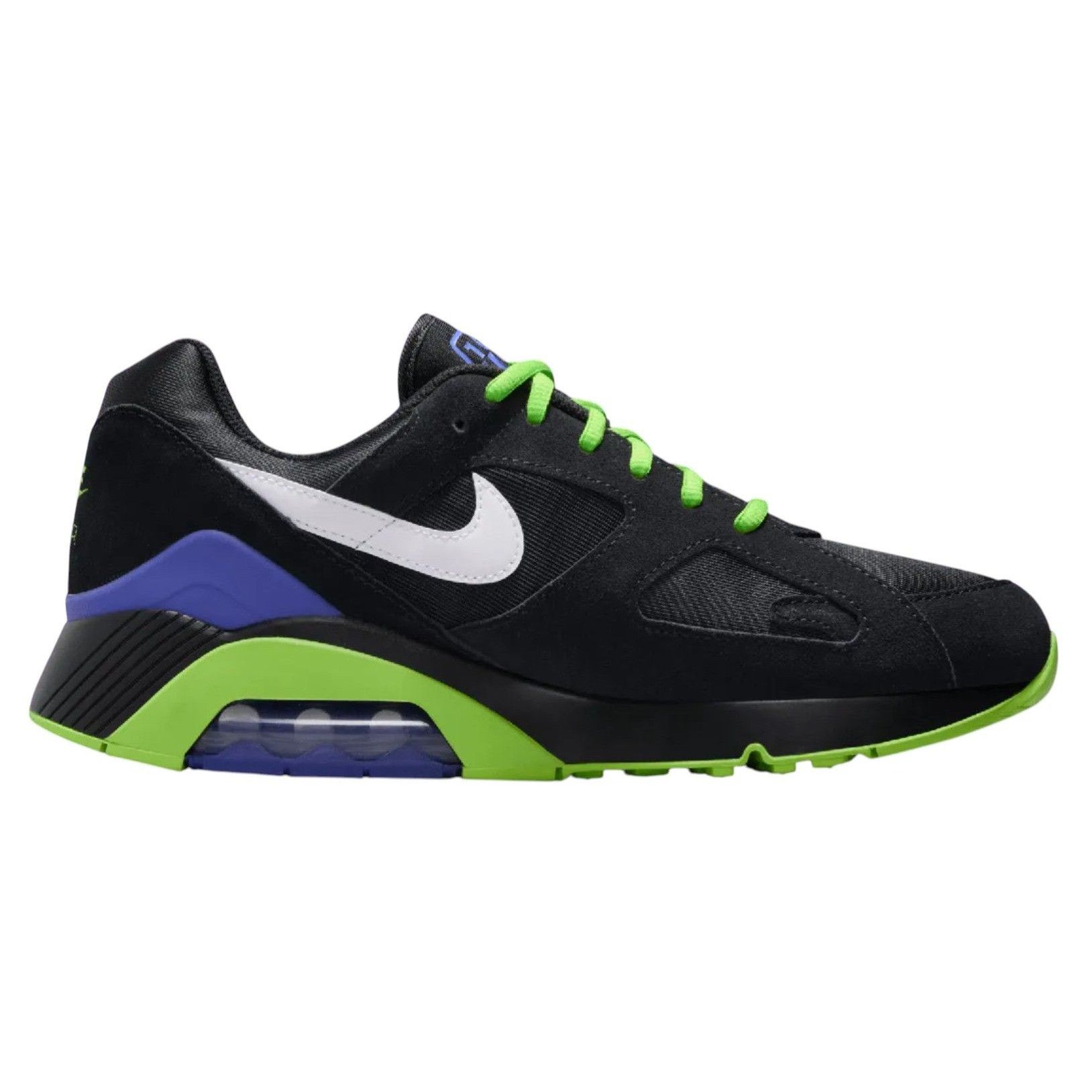 Nike Nike Air Max 180 QS Gotham “Joker” FZ3058-001 Black/White Me Size US 10.5 / EU 43-44 - 2 Thumbnail