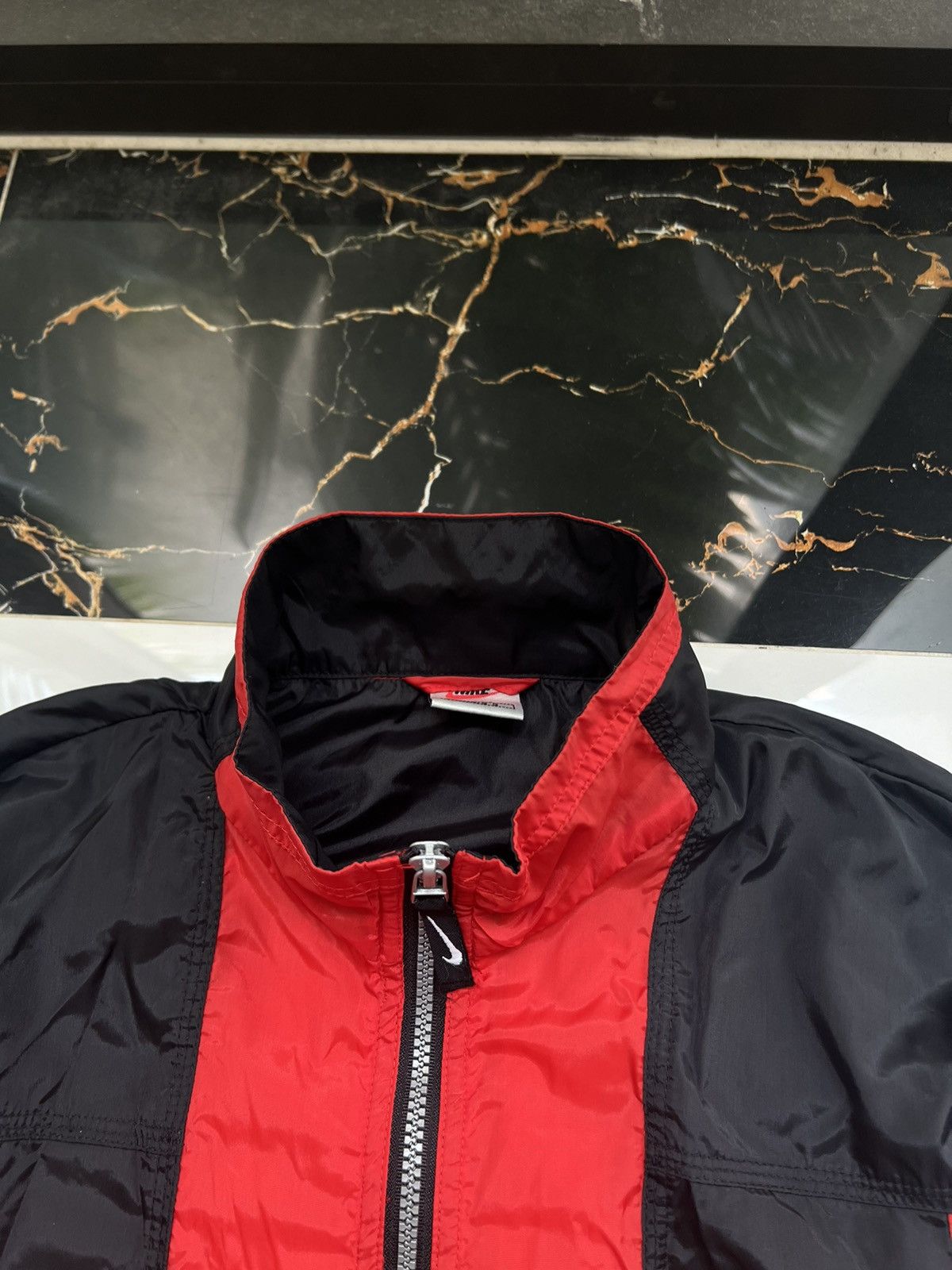 Nike × Vintage 90’s NIKE BIG LOGO SWOOSH Y2K TRACK JACKET GORPCORE RETRO Size US M / EU 48-50 / 2 - 6 Thumbnail