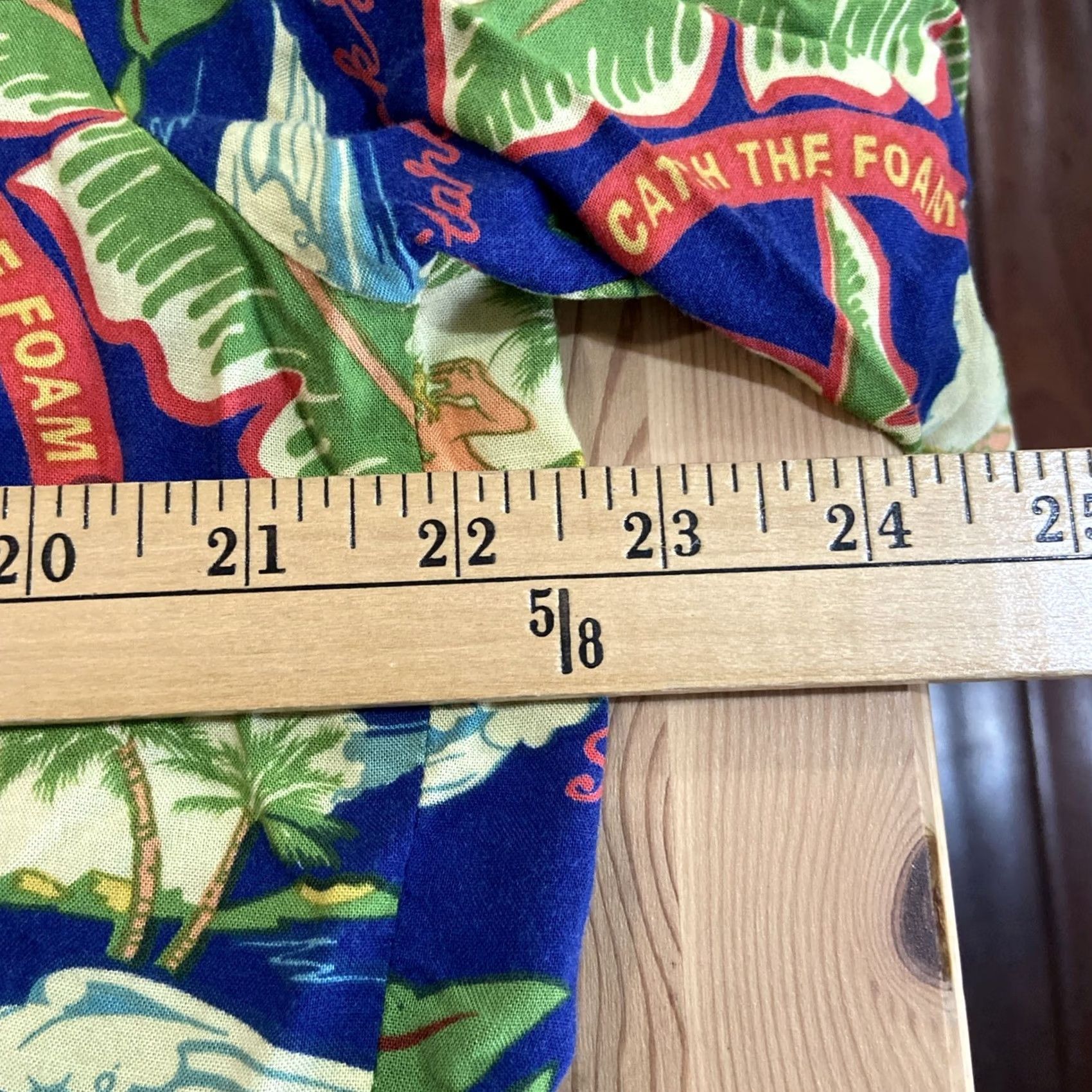 Reyn Spooner VINTAGE Reyn Spooner Starbucks Shirt Mens Large Blue Hawaiian Aloha Surf Catch The Foam Button-Up Short Sleeve Collared Size US L / EU 52-54 / 3 - 4 Thumbnail