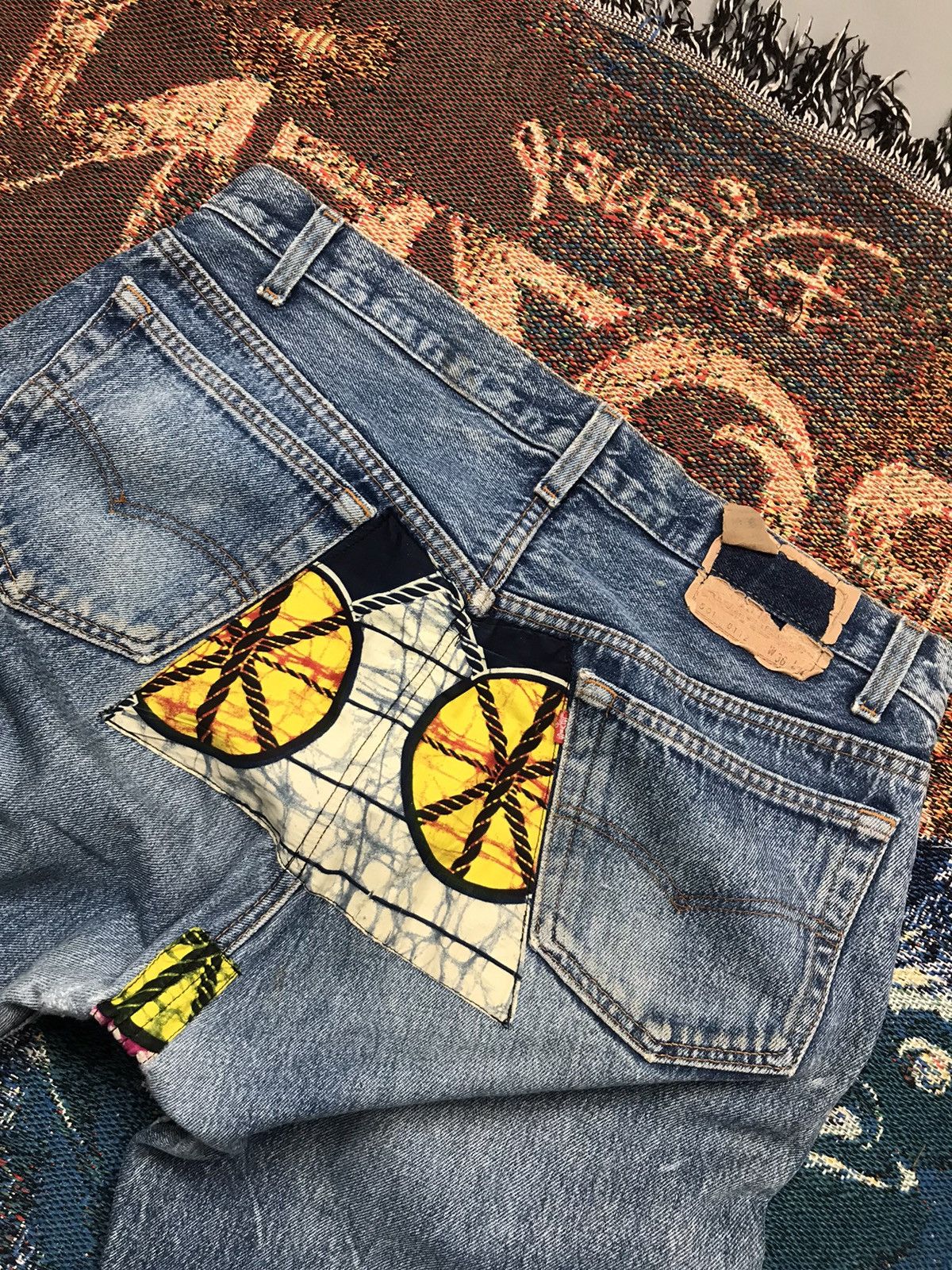 Levi's Vintage Levi’s reworked 501 denim Size US 36 / EU 52 - 16 Thumbnail