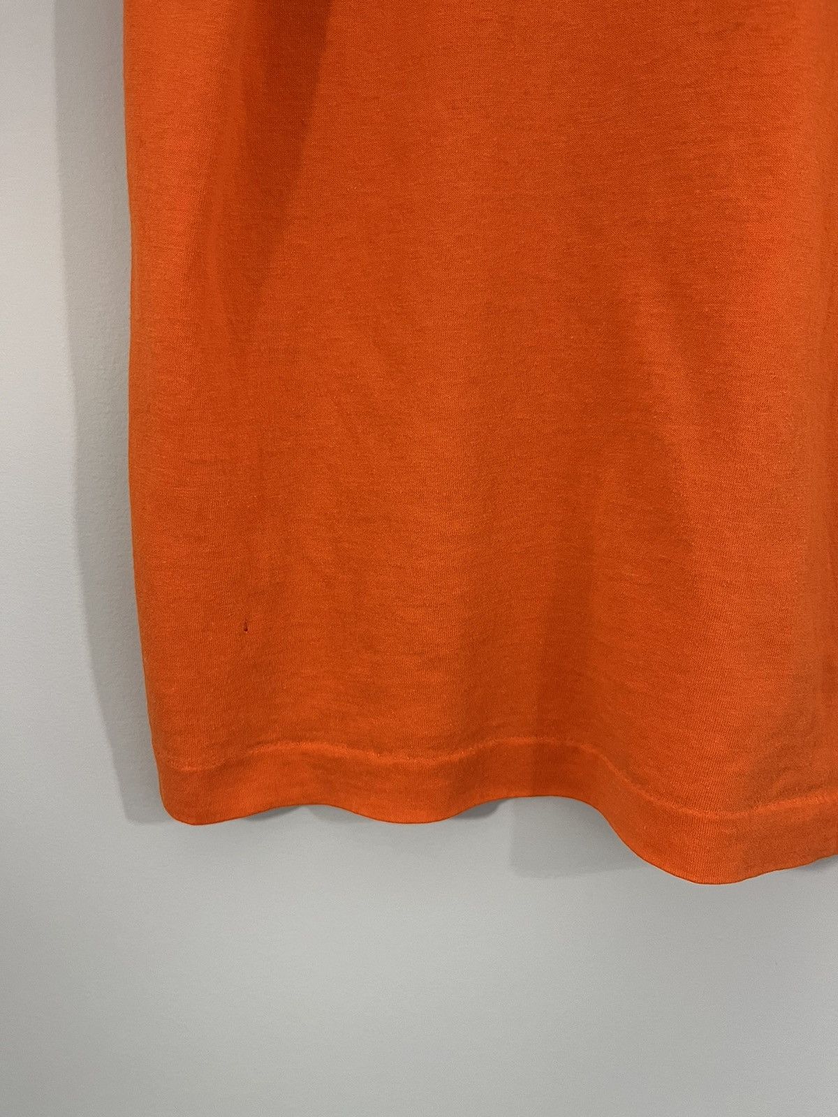 Vintage Single Stitch Blank Basic Distressed 80s Tee Size US S / EU 44-46 / 1 - 7 Thumbnail