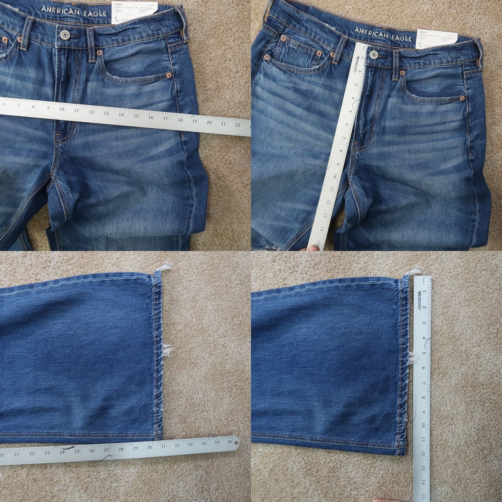 American Eagle Outfitters VINTAGE No, error: There is no vintage. Size 28" / US 6 / IT 42 - 9 Thumbnail