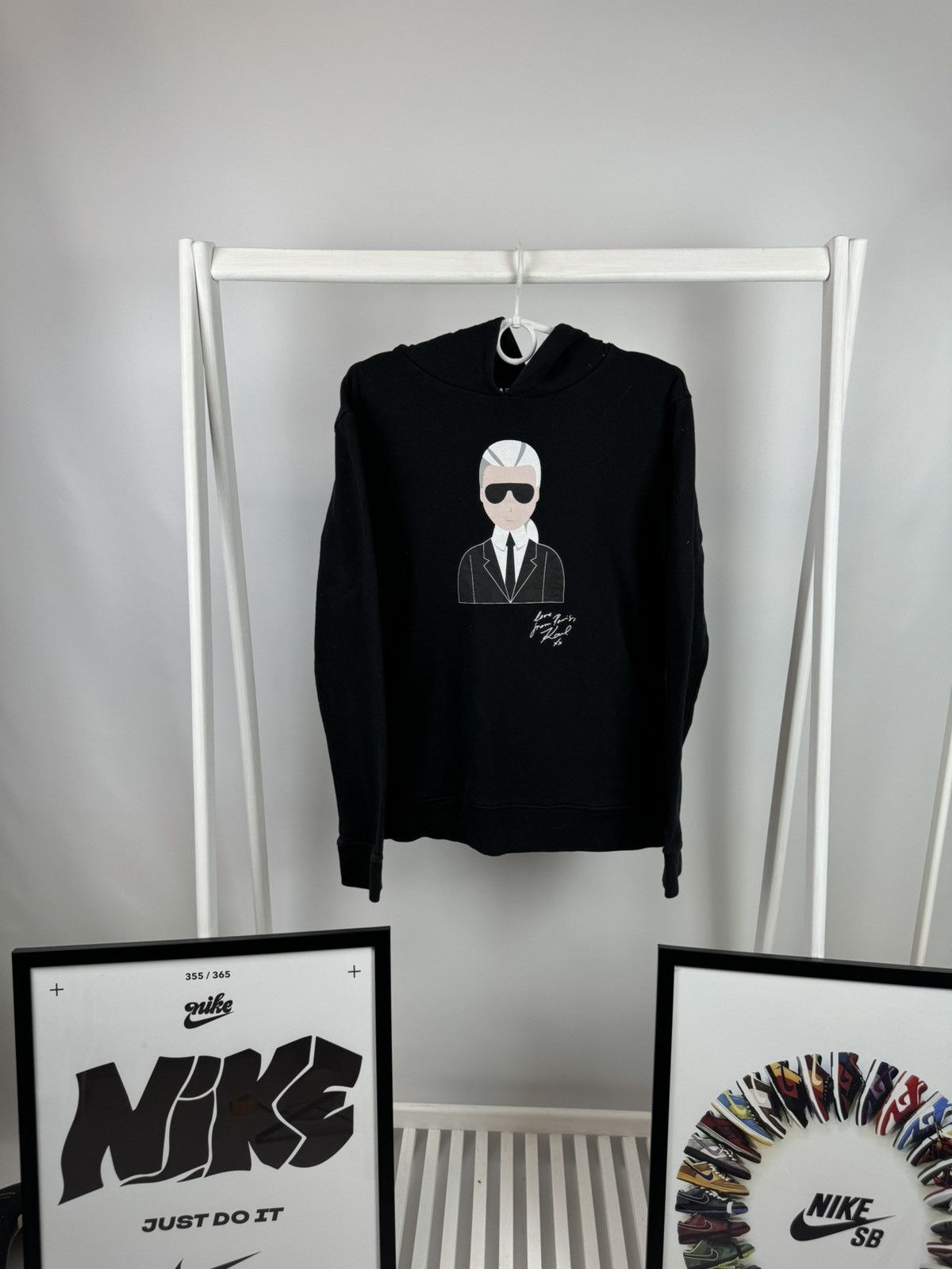 Karl Lagerfeld Rare Karl Lagerfeld hoodie Size M / US 6-8 / IT 42-44 - 1 Thumbnail