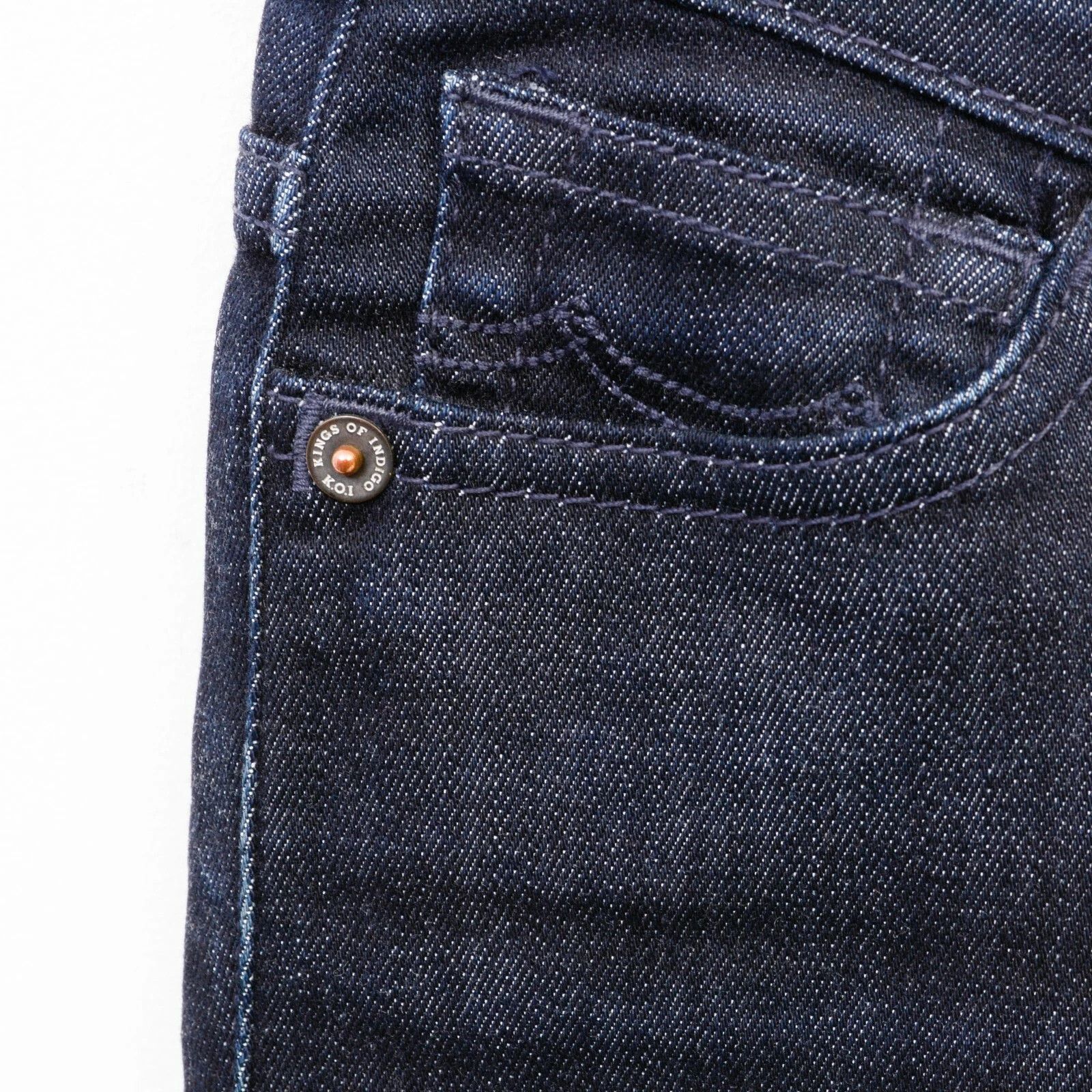 Kings Of Indigo Christina High Slim Womens W25 L30 Jeans Trousers Denim Size 25" / US 0 / IT 36 - 8 Thumbnail