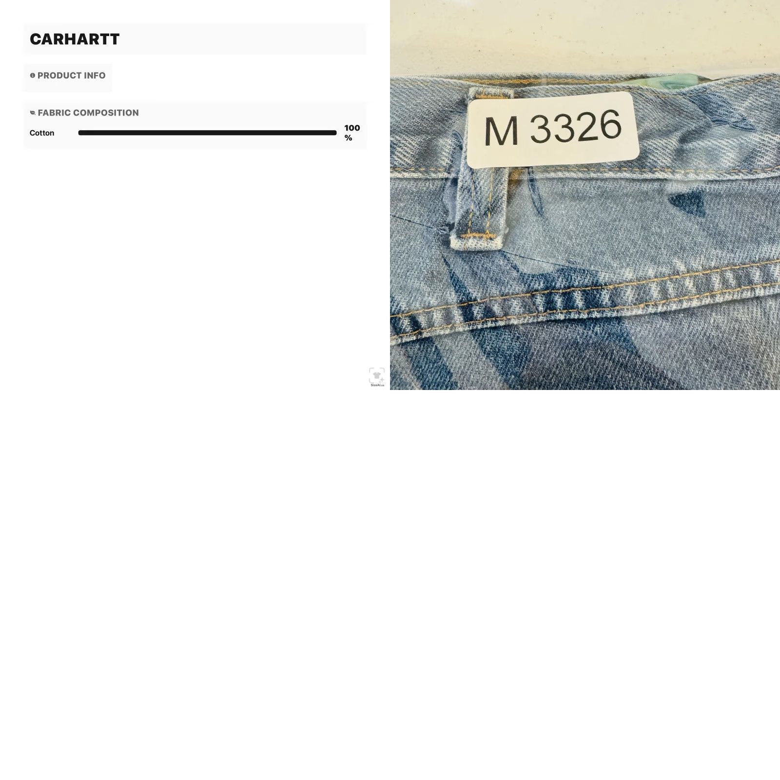 Carhartt Carhartt Shorts Mens 38 Blue Bermuda Relaxed Fit 7 Inseam Denim 5-Pocket Short Casual Workwear Distressed Logo Bullion Blue Size US 38 / EU 54 - 9 Thumbnail