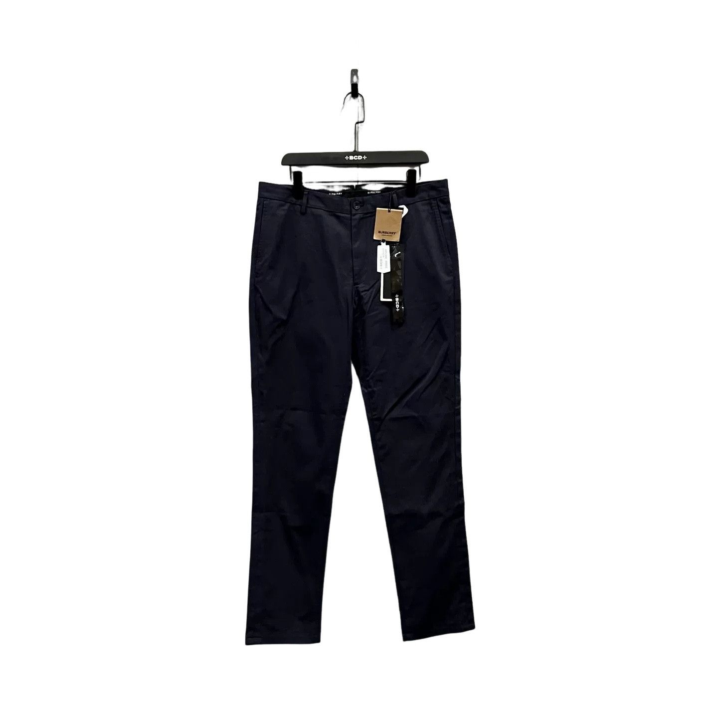 Burberry Burberry Navy Cotton Chino Pants Size 36 Size US 36 / EU 52 - 1 Thumbnail