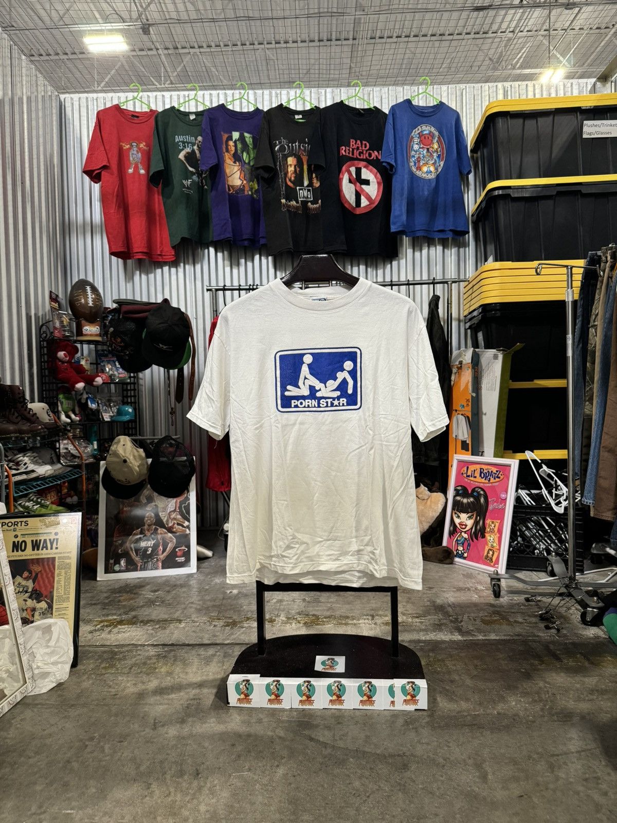 Vintage Pornstar Threesome Tee XL