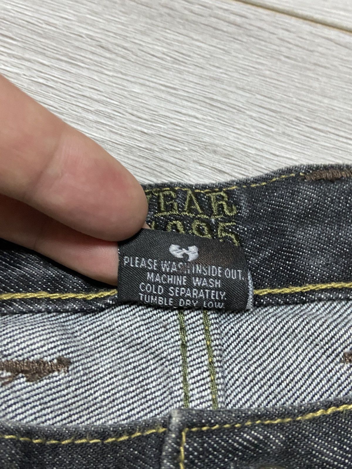 Wu-Tang Clan Wu tang clan RARE vintage big logo jeans rap skate Size US 40 / EU 56 - 9 Thumbnail
