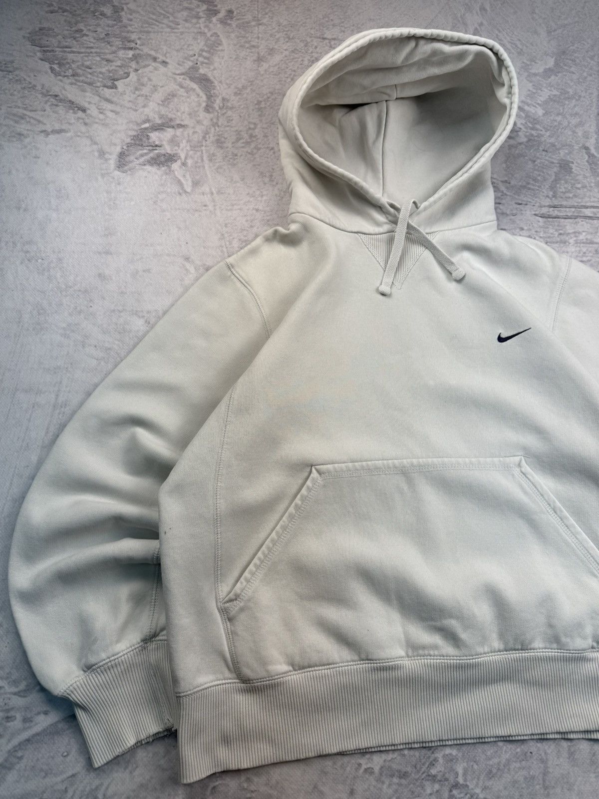Nike × Vintage NIKE VINTAGE BASIC LOGO OVERSIZE BOXY HOODIE Size US S / EU 44-46 / 1 - 2 Thumbnail