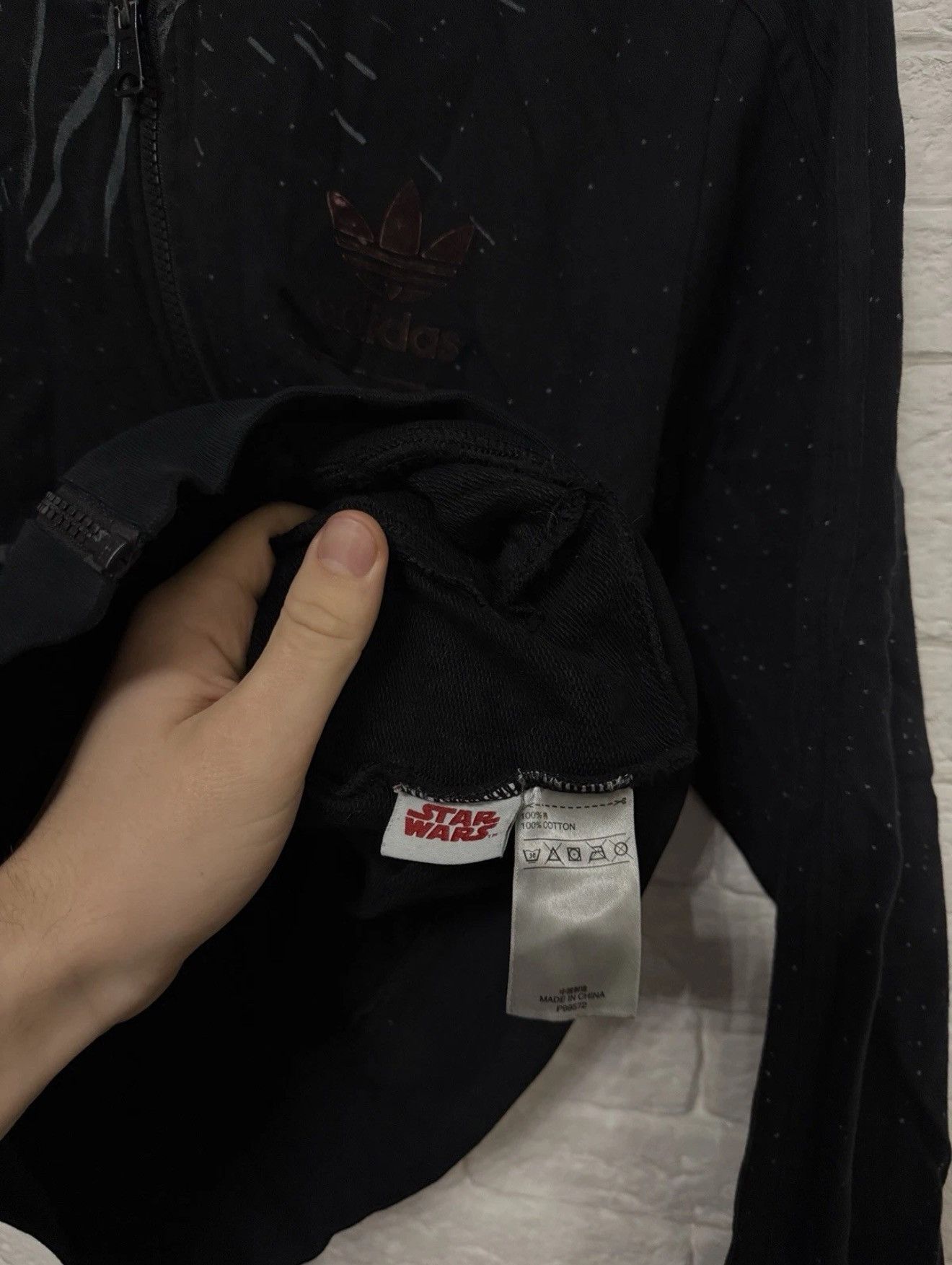 Adidas Rare Vintage Adidas Star Wars All Over Printed Zip Hoodie Size US S / EU 44-46 / 1 - 7 Thumbnail