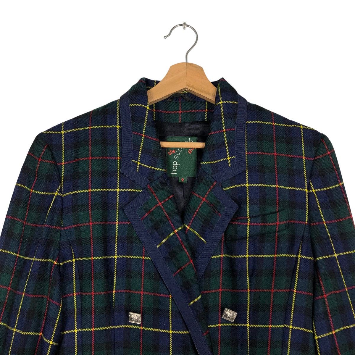 Hysteric Glamour 🔥Rare Tartan Design Jacket The Hop Scotch Japan Made Size US M / EU 48-50 / 2 - 3 Thumbnail