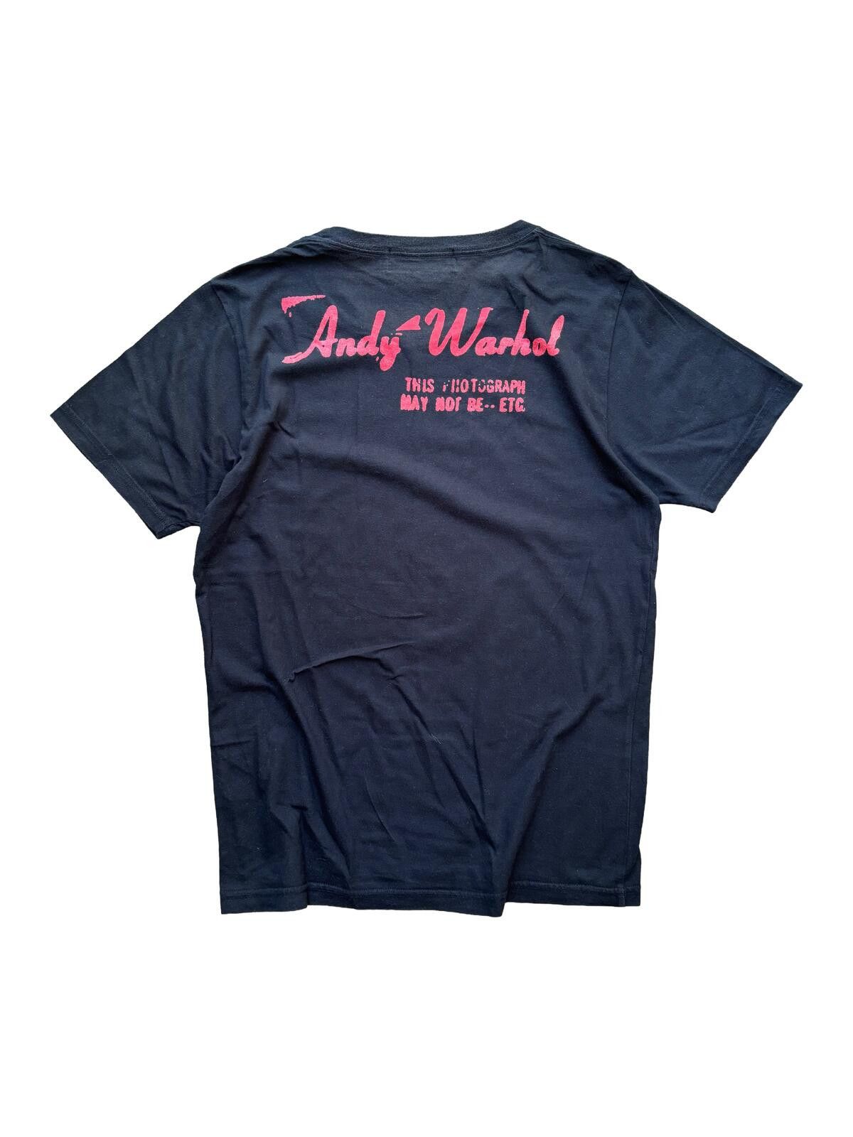 Hysteric Glamour Hysteric Glamour Andy Warhol T-Shirt Black Red Small Size US S / EU 44-46 / 1 - 4 Thumbnail