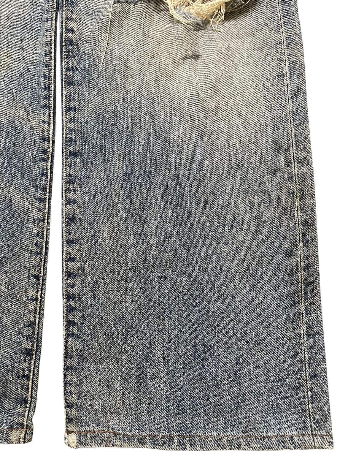 Wrangler Vintage Wrangler Selvedge Baggy Faded Wash Distressed Jeans Size US 28 / EU 44 - 9 Thumbnail