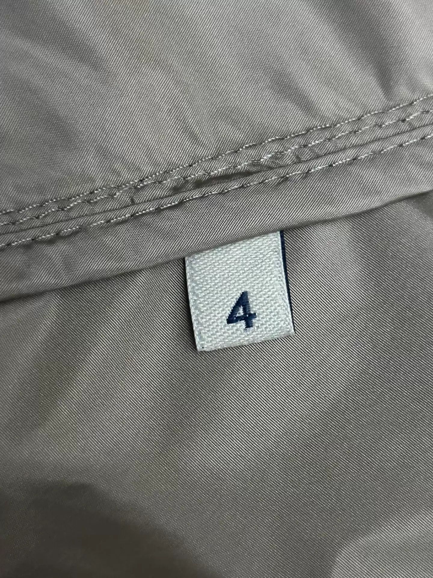 Moncler Moncler Lightweight Nylon Shell Jacket Silver Gray XL Size US XL / EU 56 / 4 - 5 Thumbnail