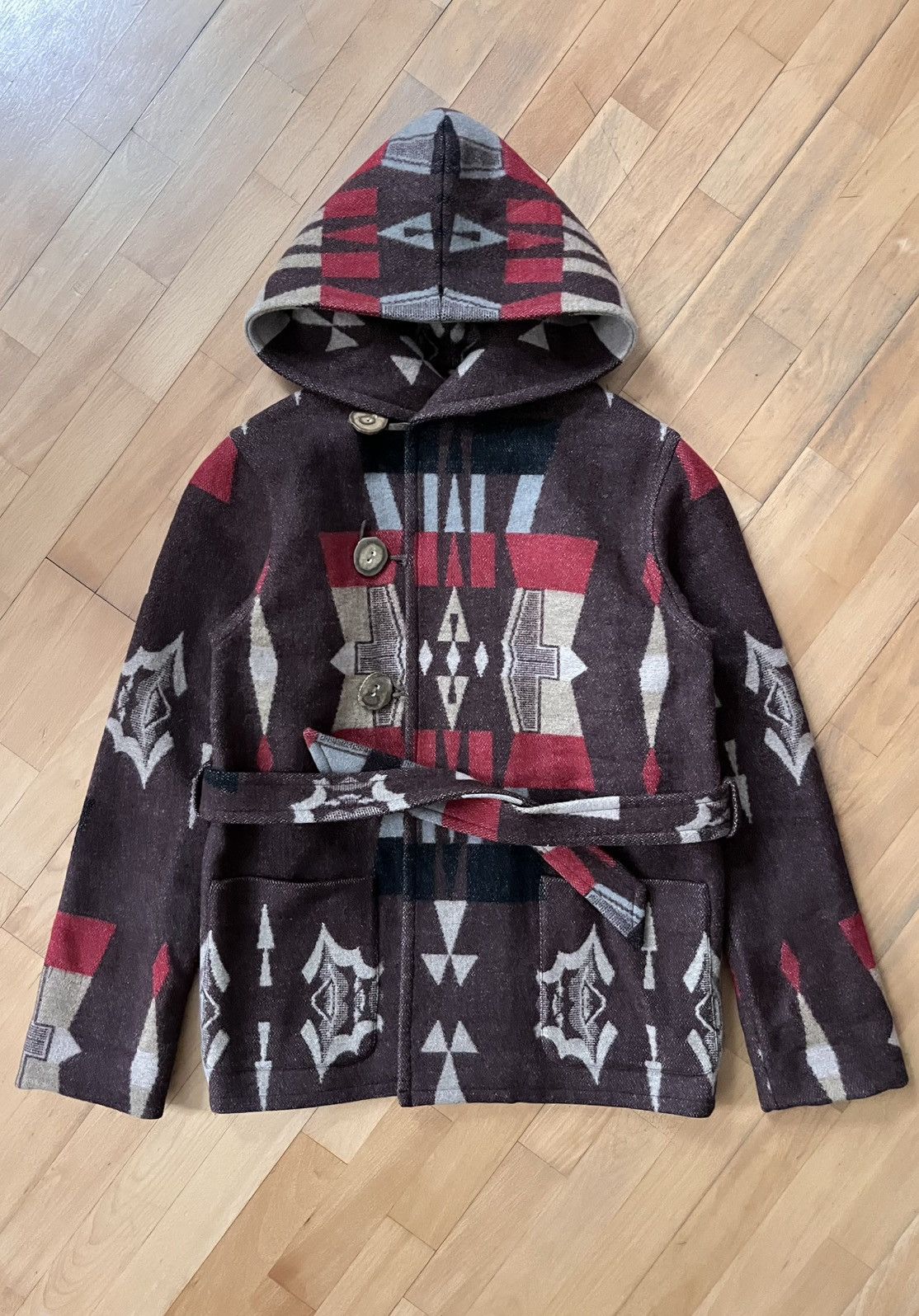 Ralph Lauren Ralph Lauren westen/aztek wool coat Size M / US 6-8 / IT 42-44 - 1 Thumbnail