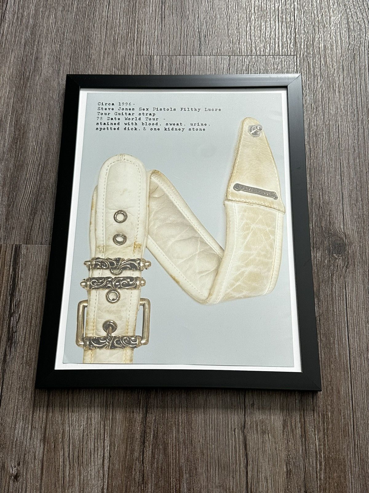 🖤Chrome Hearts🖤 Sex Pistols Bracelet 9x12 Framed Poster