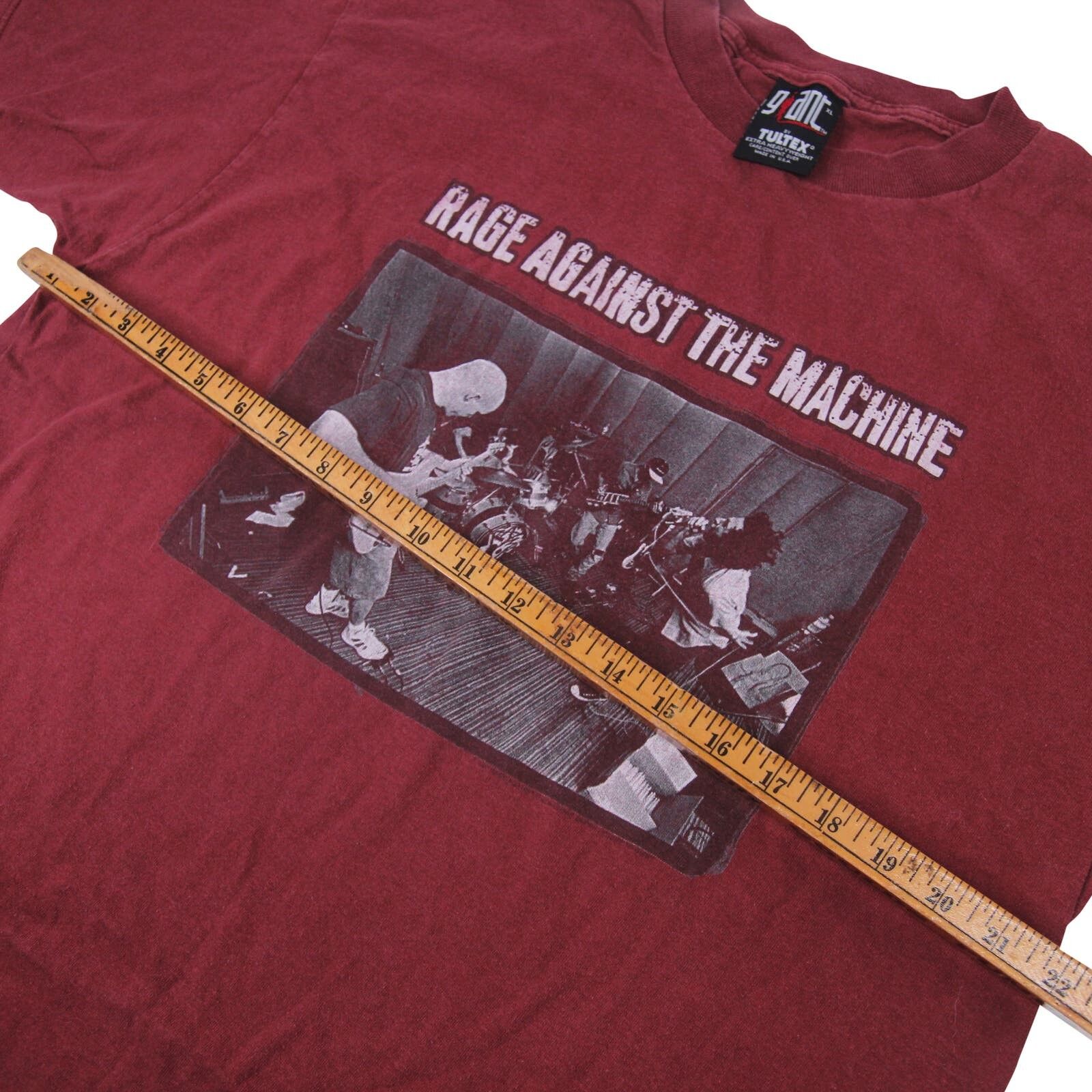 Vintage Vintage 1997 Rage Against the Machine Tour Shirt Size US XL / EU 56 / 4 - 5 Thumbnail