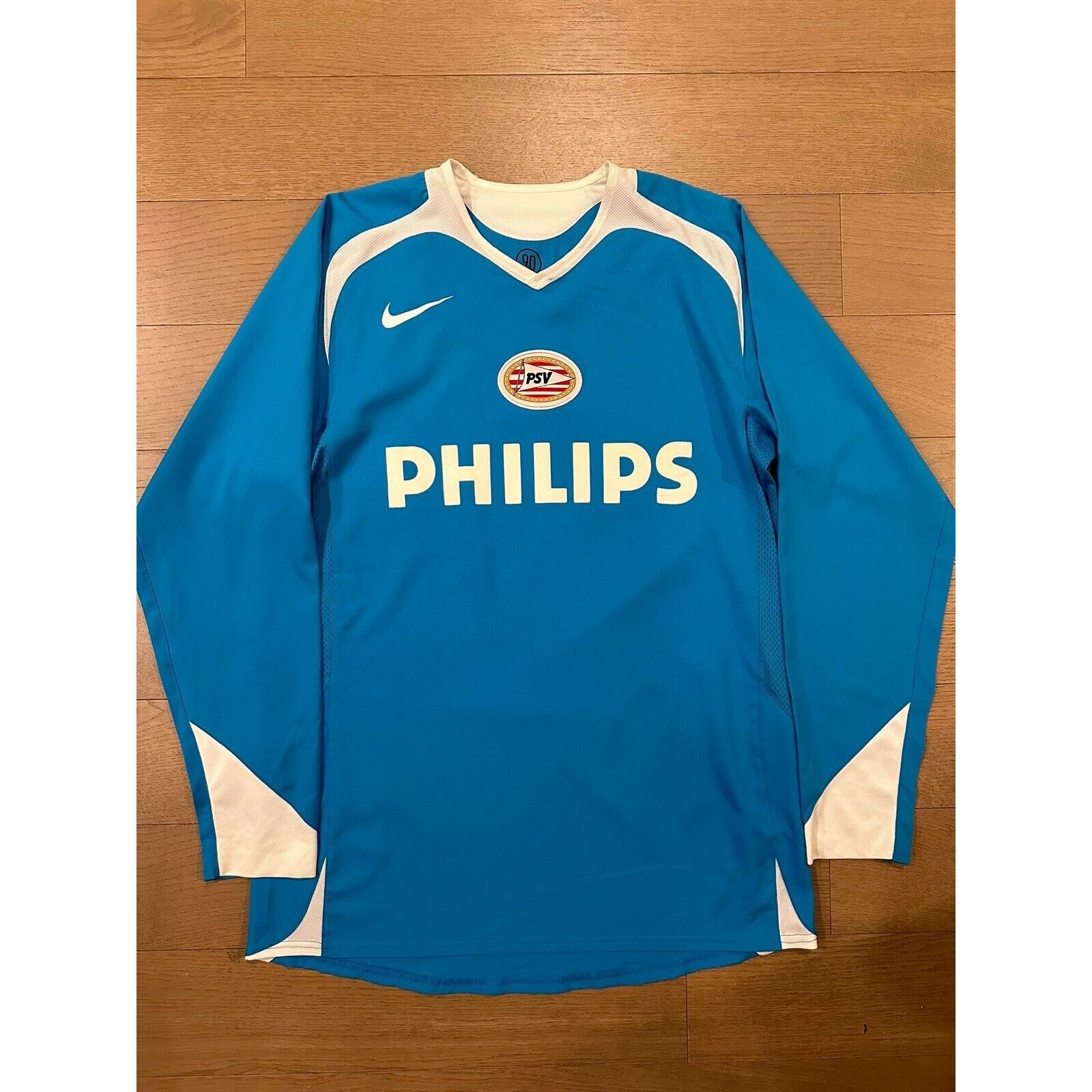 Nike PSV EINDHOVEN 2005 2006 PLAYER ISSUE NIKE FOOTBALL SHIRT L Size US L / EU 52-54 / 3 - 1 Thumbnail