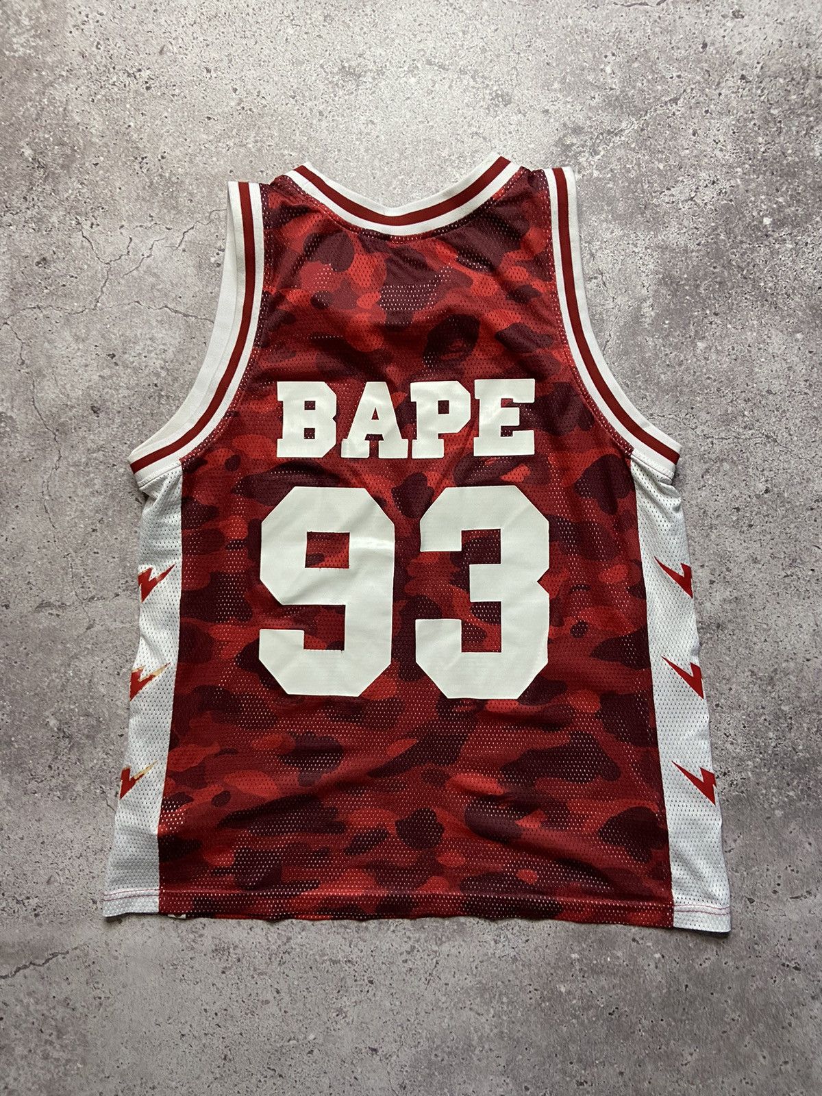 Bape × Champion Bape x champion basketball jersey rare Size US XL / EU 56 / 4 - 2 Thumbnail