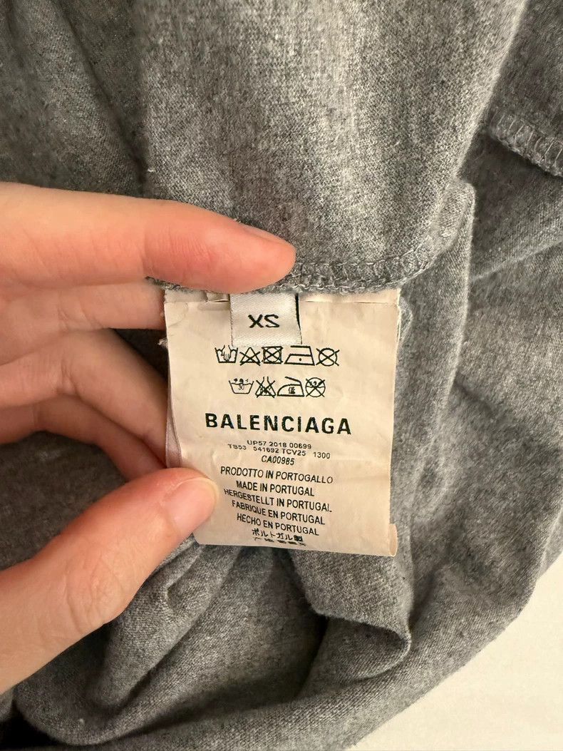 Balenciaga Balenciaga Double-B wheat-ear printed short sleeve Size US XS / EU 42 / 0 - 6 Thumbnail