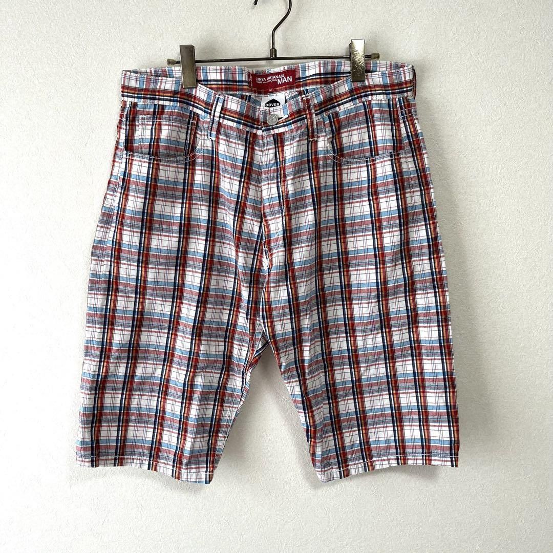 Image of Junya Watanabe Levi Junya Plaid Shorts, Men's (Size 33)