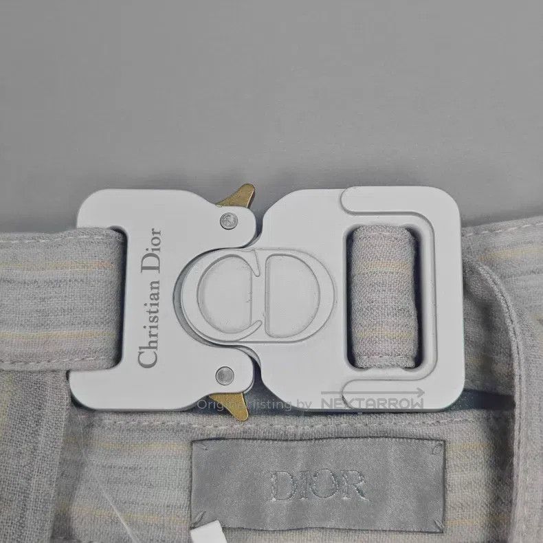Dior Dior Size U Light gray functional style metal belt buckle w Size 24" / US 00 / IT 34 - 6 Thumbnail