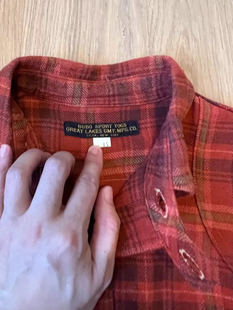 Freewheelers Freewheelers size 15 Vintage flannel shirt Size US M / EU 48-50 / 2 - 5 Thumbnail