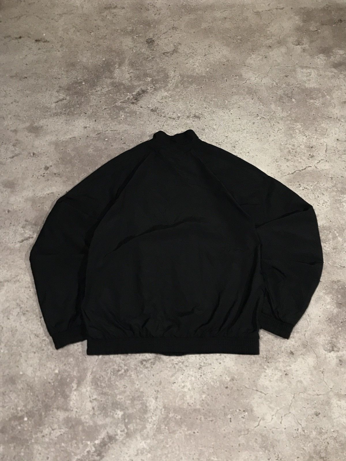 Oakley × Vintage Vintage Light Jacket Oakley Nylon Zip Bomber Jacket Black S Size US S / EU 44-46 / 1 - 7 Thumbnail