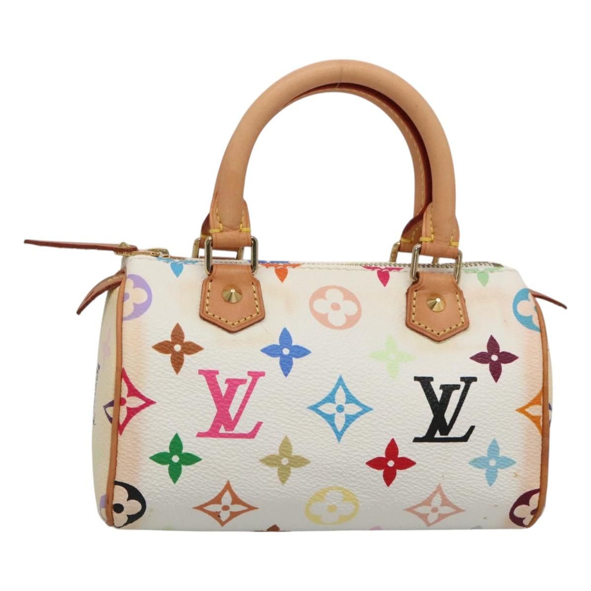 Louis Vuitton LOUIS VUITTON Monogram Multicolor Mini Speedy Hand Bag Size ONE SIZE - 1 Thumbnail