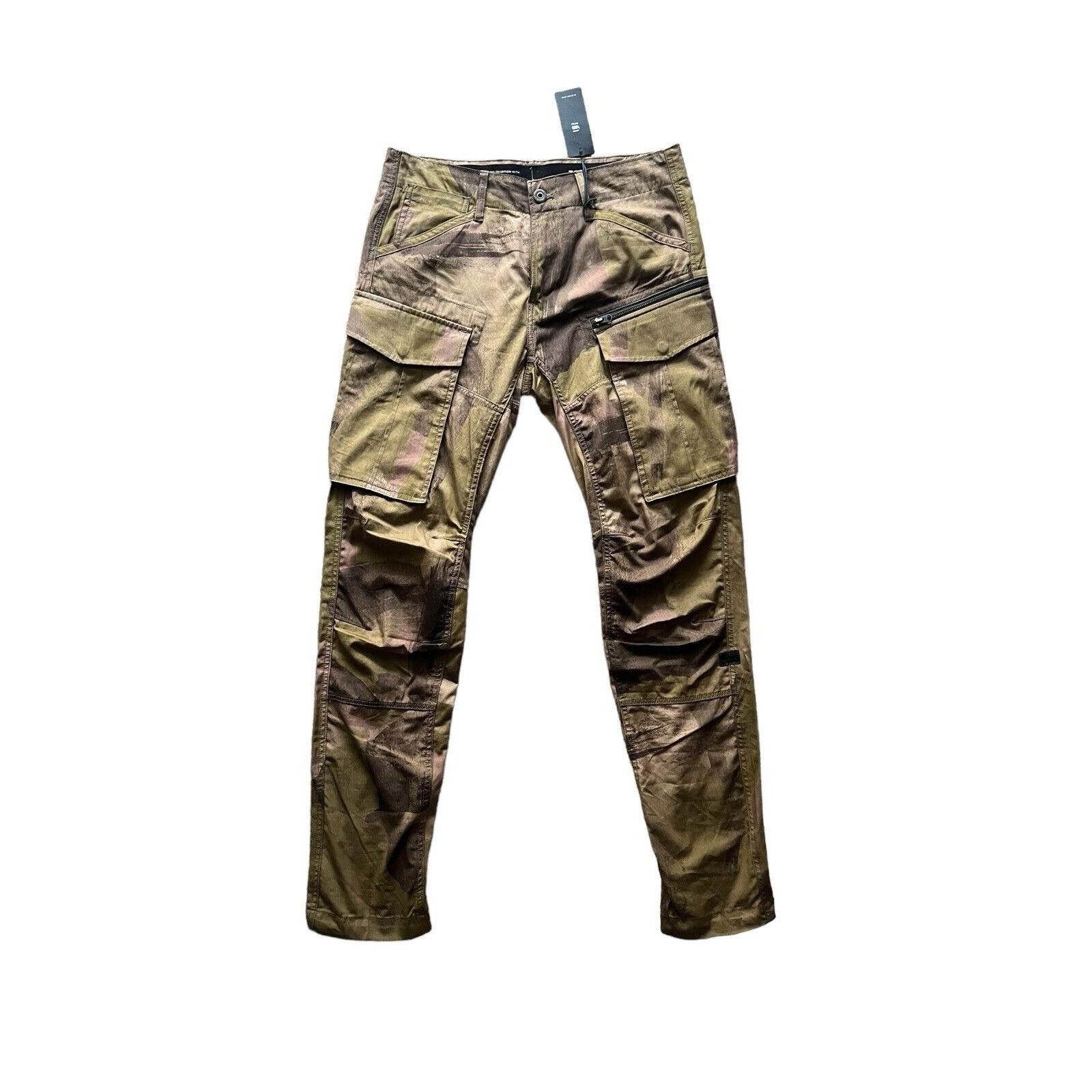 image of G Star Raw x Gstar G-Star Raw Men's Rovic 3D Tapered Brown $170 Size 32/32