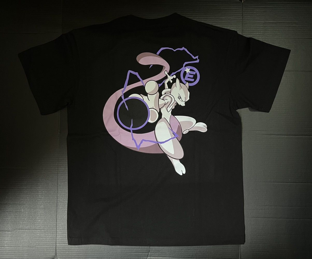 Ecosys Ecosys Mewtwo Pokemon T-Shirt - White Size US L / EU 52-54 / 3 - 3 Thumbnail