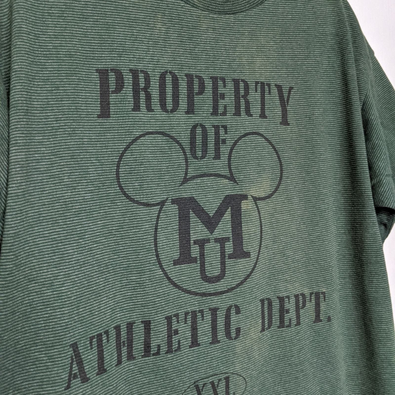 Vintage VTG Mickey Mouse University Disney Single Stitch Vintage Size US M / EU 48-50 / 2 - 9 Thumbnail