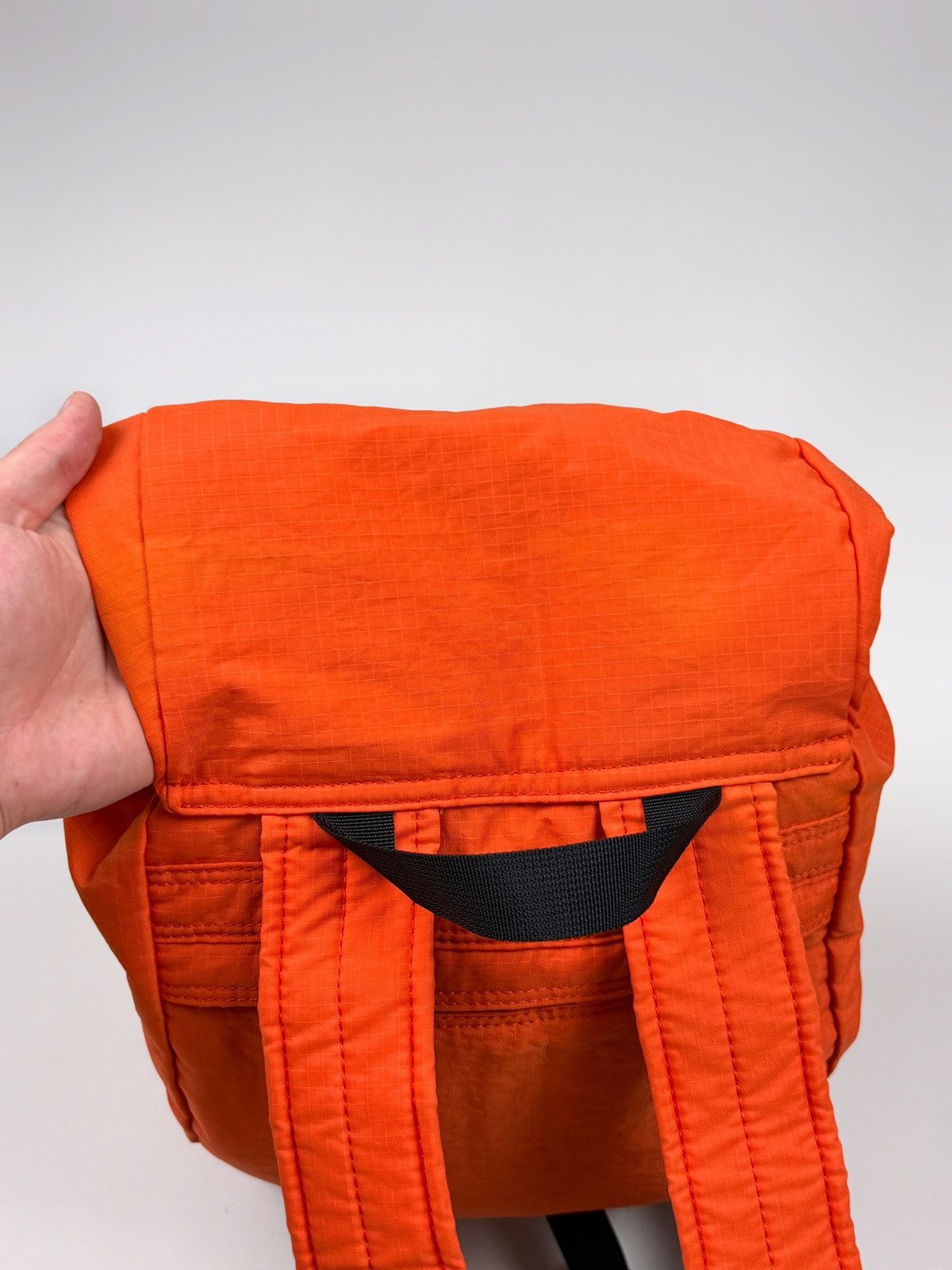 Porter 2000’s Vintage Porter Desert Orange Nylon Ripstop Backpack Size ONE SIZE - 5 Thumbnail