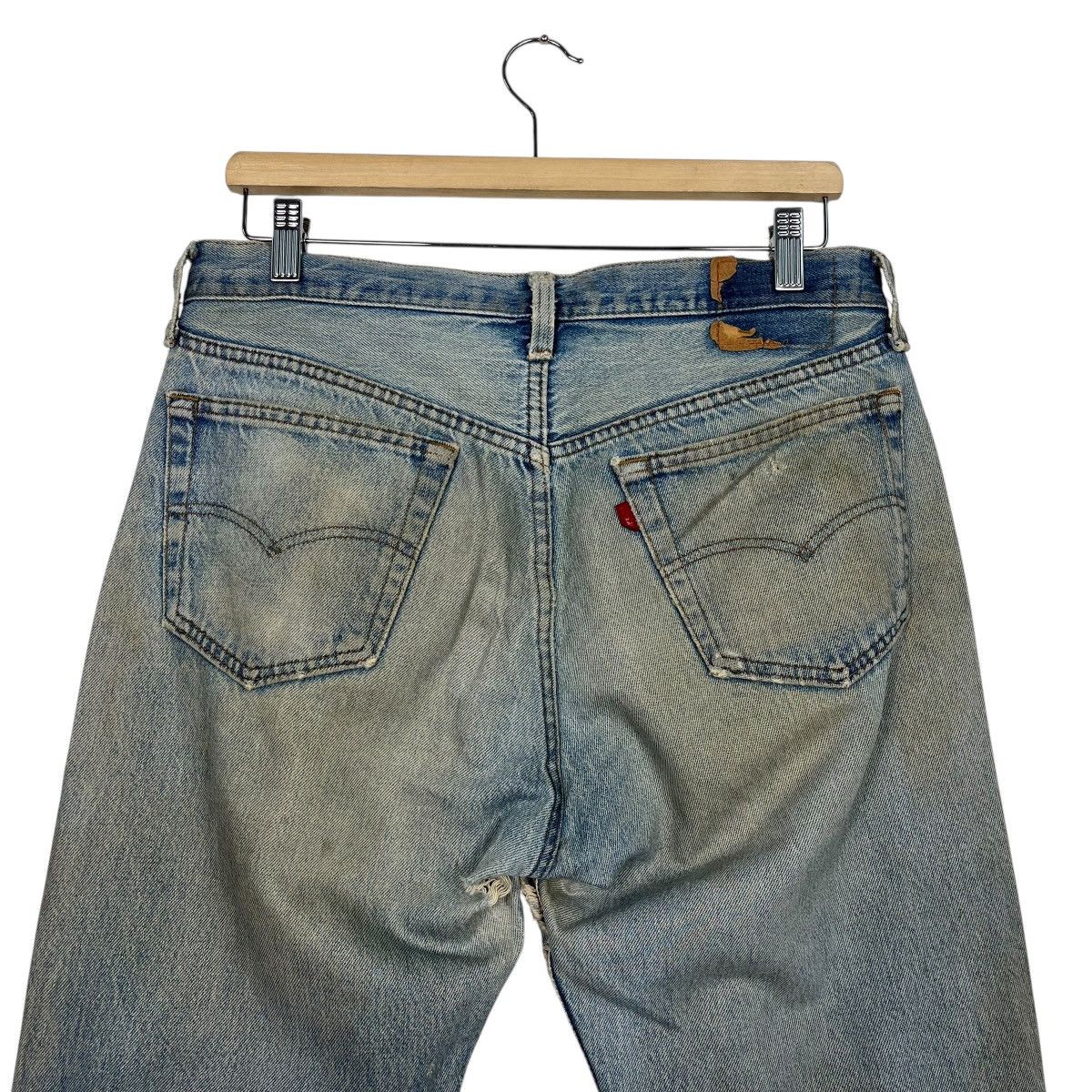 Levi's Vintage 90s Levis Distressed Denim Jeans Size US 32 / EU 48 - 8 Thumbnail