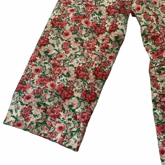 Talbots Talbots Petites Micro Floral Print Romantic Blazer Size XS / US 0-2 / IT 36-38 - 3 Thumbnail