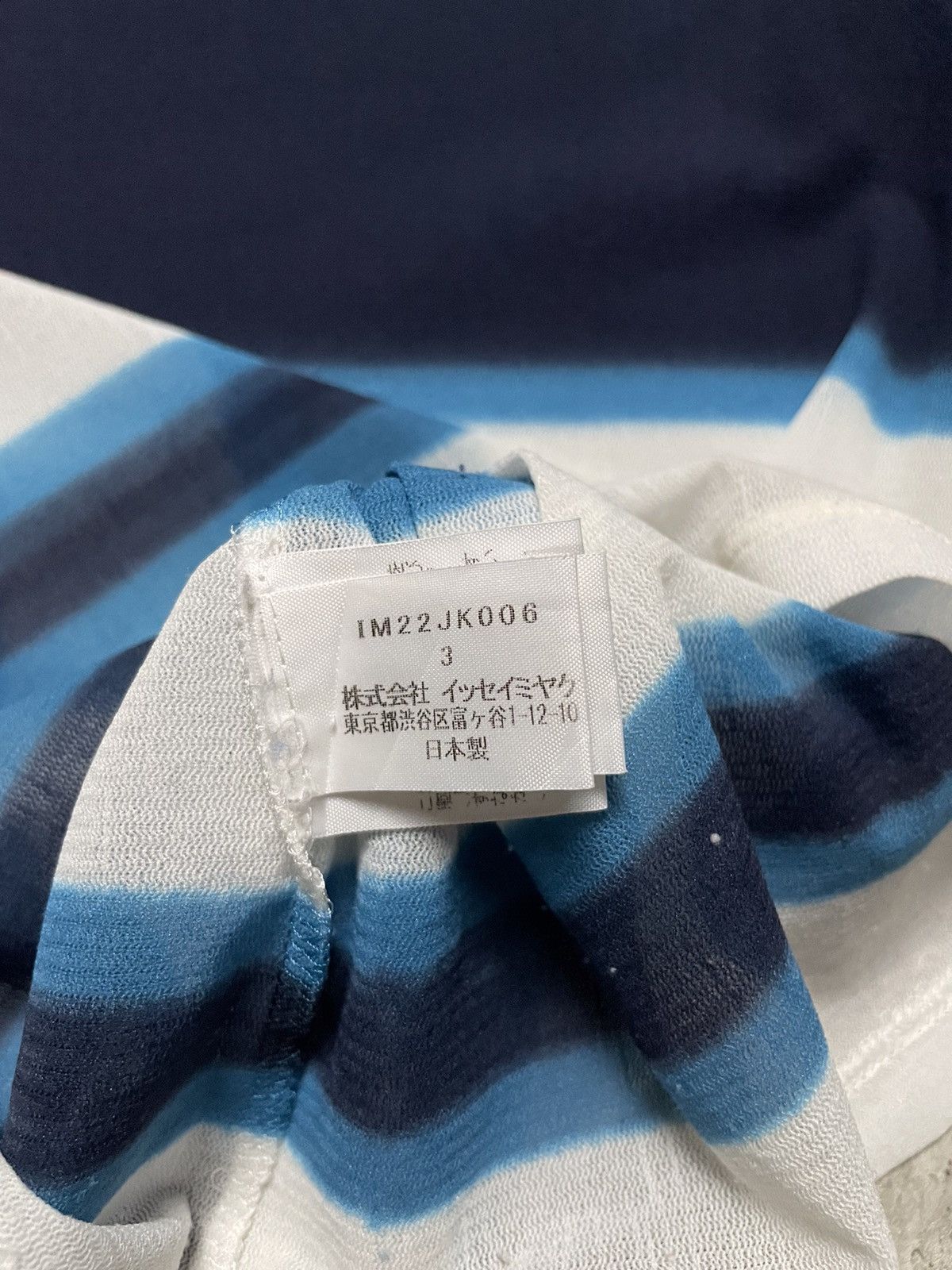Designer × Issey Miyake × Japanese Brand Vintage Issey Miyake Chiffon Long sleeves Size M / US 6-8 / IT 42-44 - 6 Thumbnail