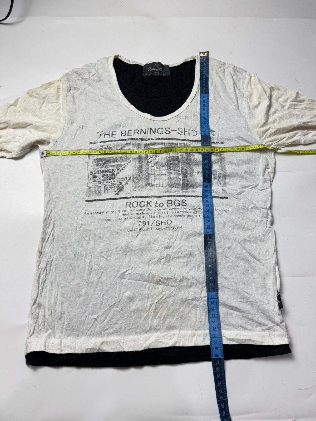 Hysteric Glamour × If Six Was Nine × Japanese Brand Double Layers Rock To Berningsho Mid Sleeve lgb ifsix style Size US M / EU 48-50 / 2 - 7 Thumbnail