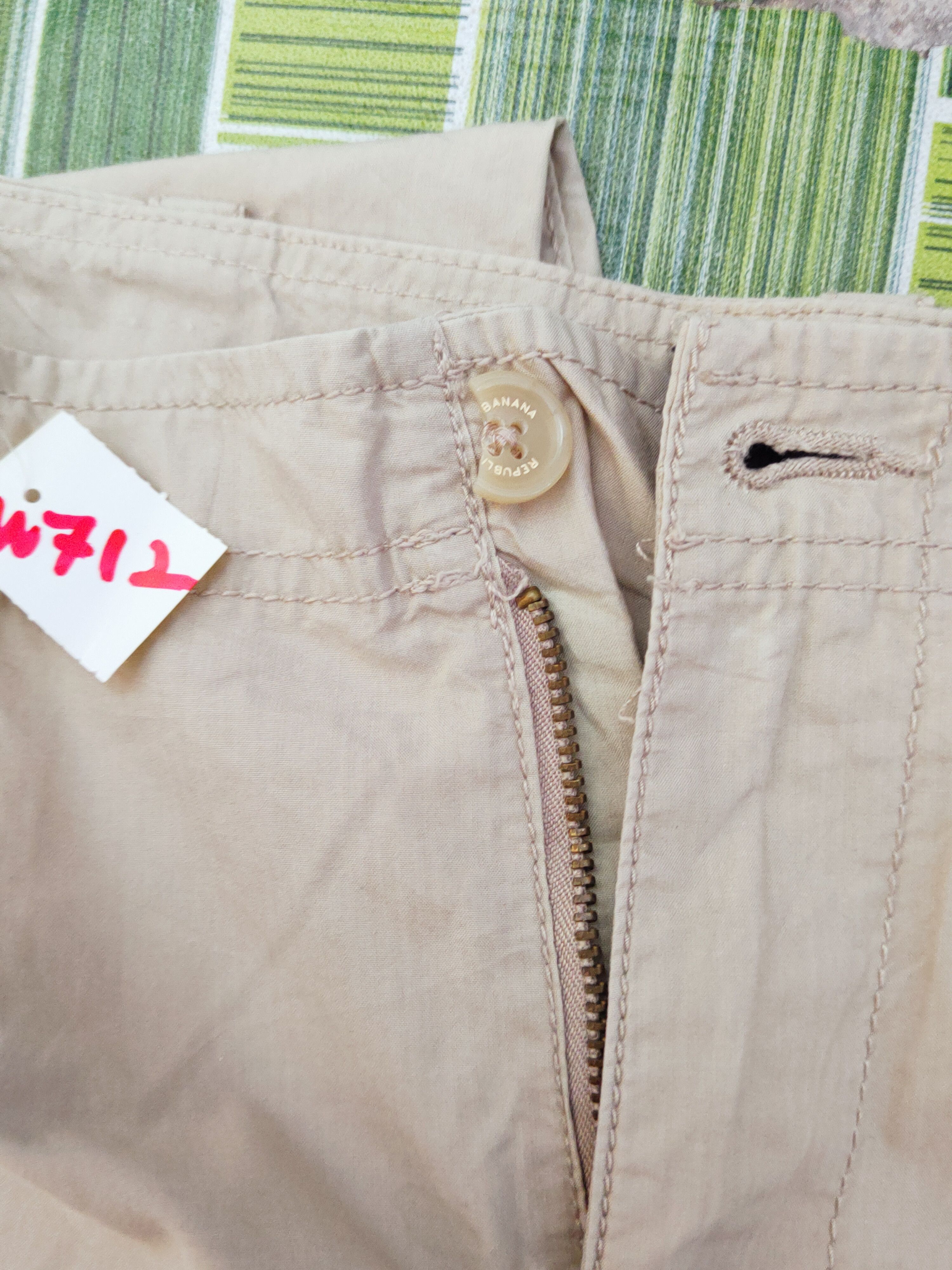 Banana Republic Banana Republic Beige Multipocket Tactical Cargo Pants #W712 Size US 32 / EU 48 - 15 Thumbnail