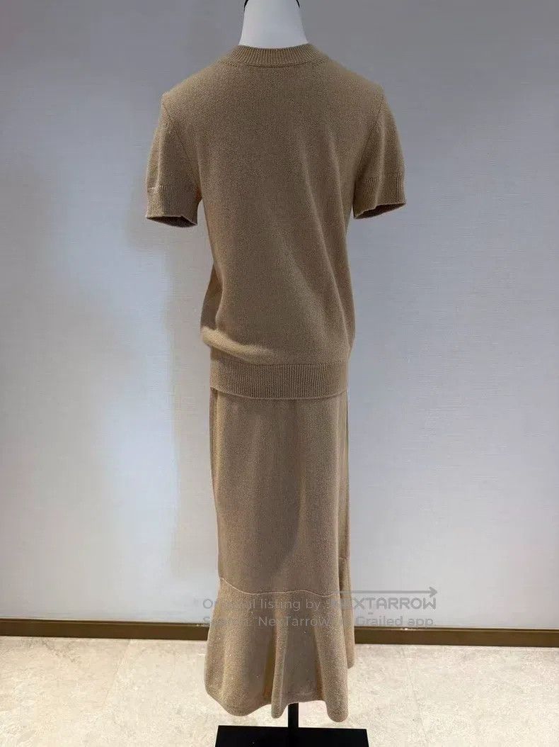Chanel Chanel High-end handicraft workshop series gold thread ble Size 25" / US 0 / IT 36 - 2 Thumbnail
