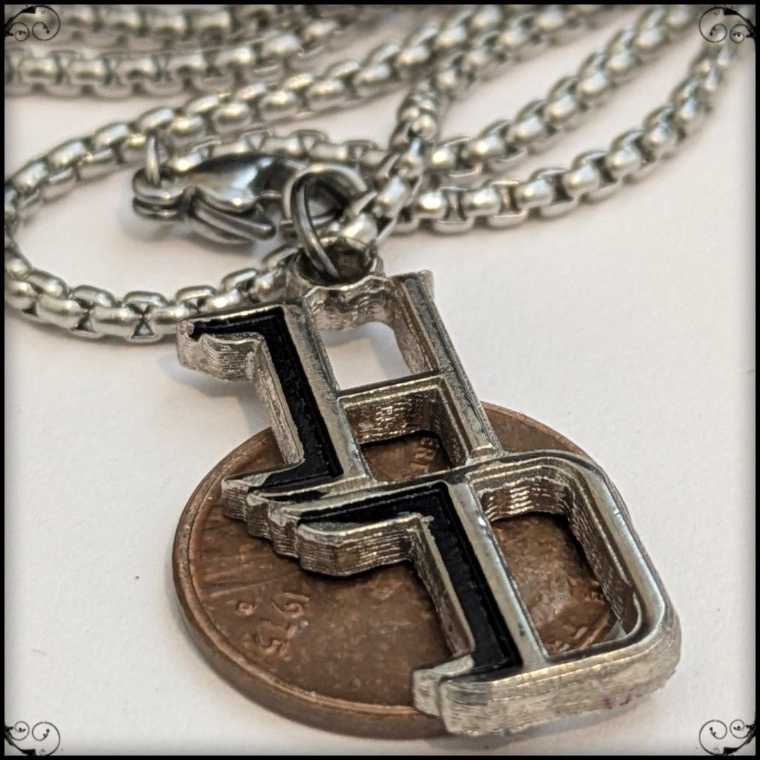 Harley Davidson HARLEY DAVIDSON MOTORCYCLES HD Pendant Necklace Stainless Size ONE SIZE - 5 Thumbnail