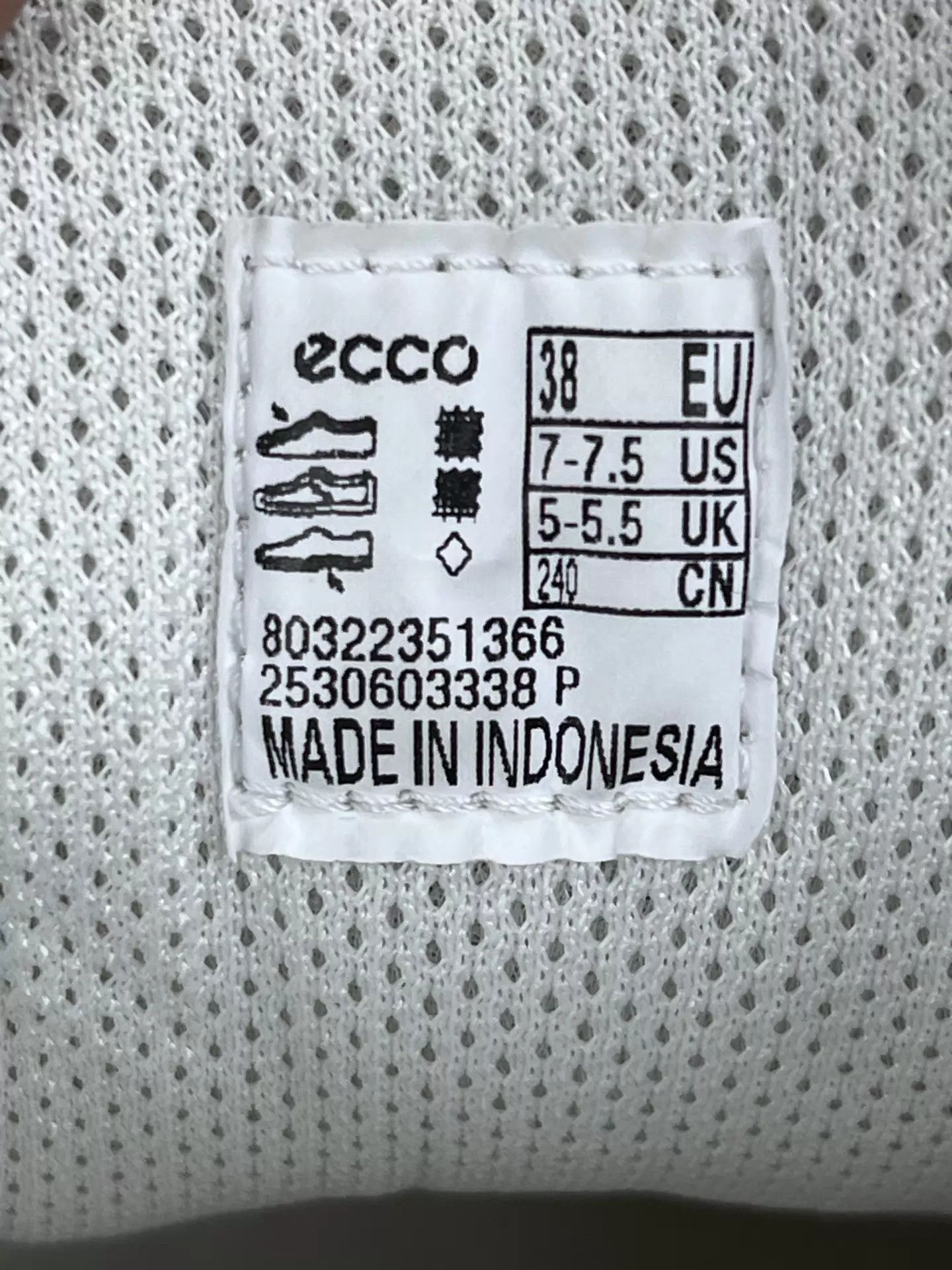 Ecco ECCO Biom C Trail Women's White/Grey 38 Sneaker 99 New Size US 7.5 / IT 37.5 - 7 Thumbnail