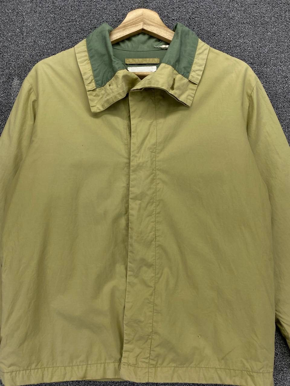 Helmut Lang × Vintage Vintage 90s Helmut Lang Light Green Light Jacket Size M / US 6-8 / IT 42-44 - 6 Thumbnail